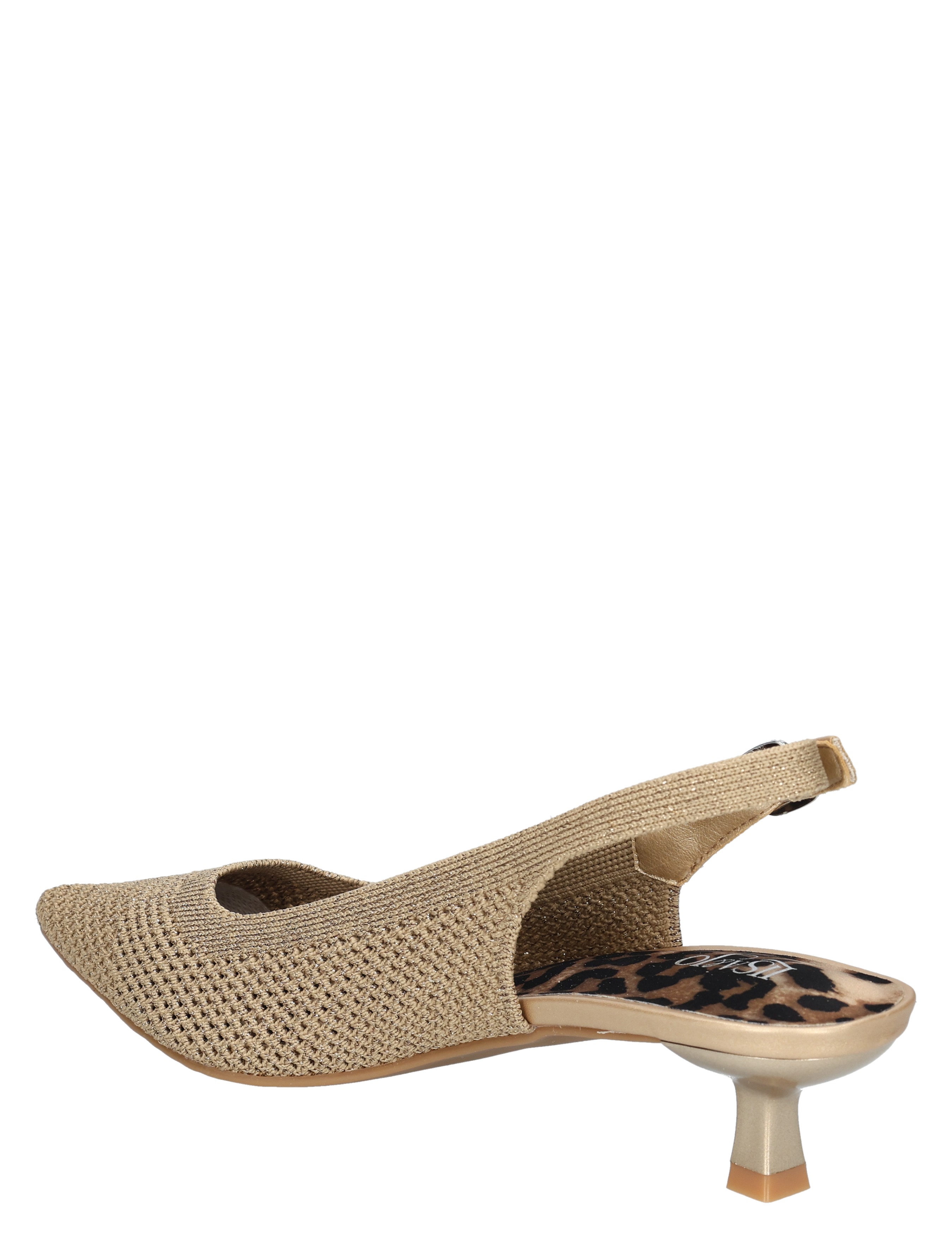 Lisa & Jo - Zuza Gold Silver Knitt - Dames - Pumps - 50871_53_4