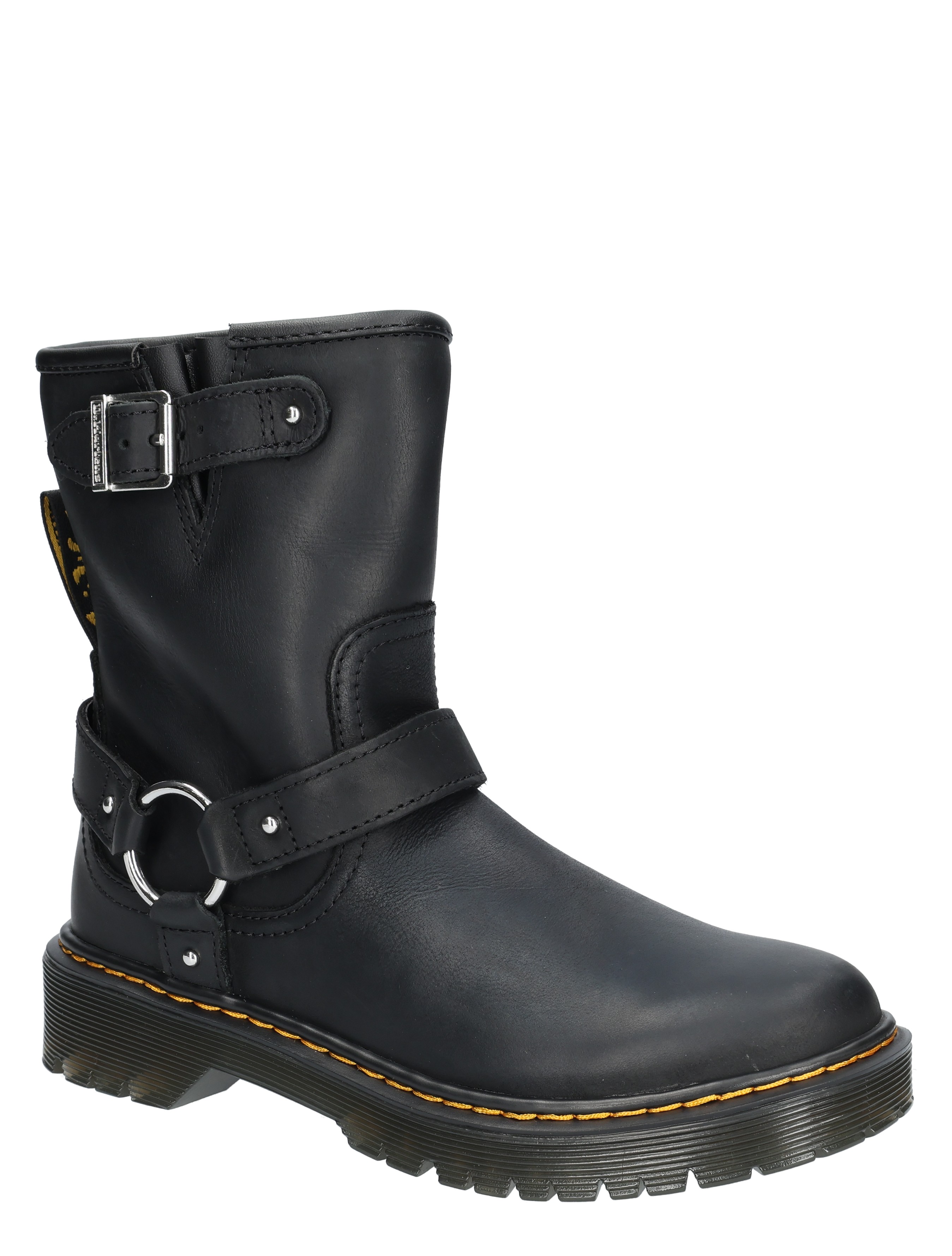 Dr. Martens - Junior Genaya Rigger Boot Black - Meisjes - Boots - Biker Boots - 48223_11_3