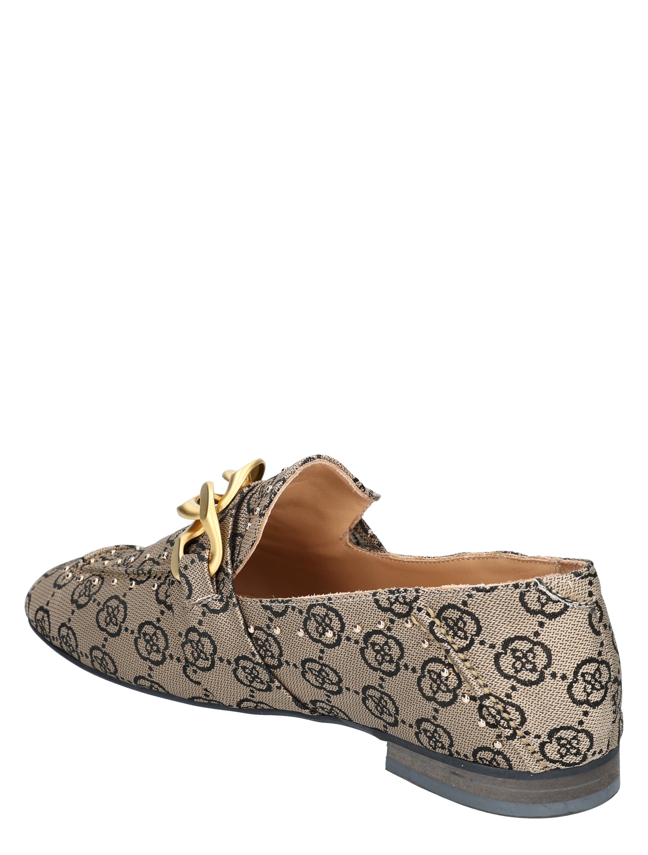 Gioia - Wianna 2610138 Textiel Flower Beige - Loafers - Dames - 50877_77_4