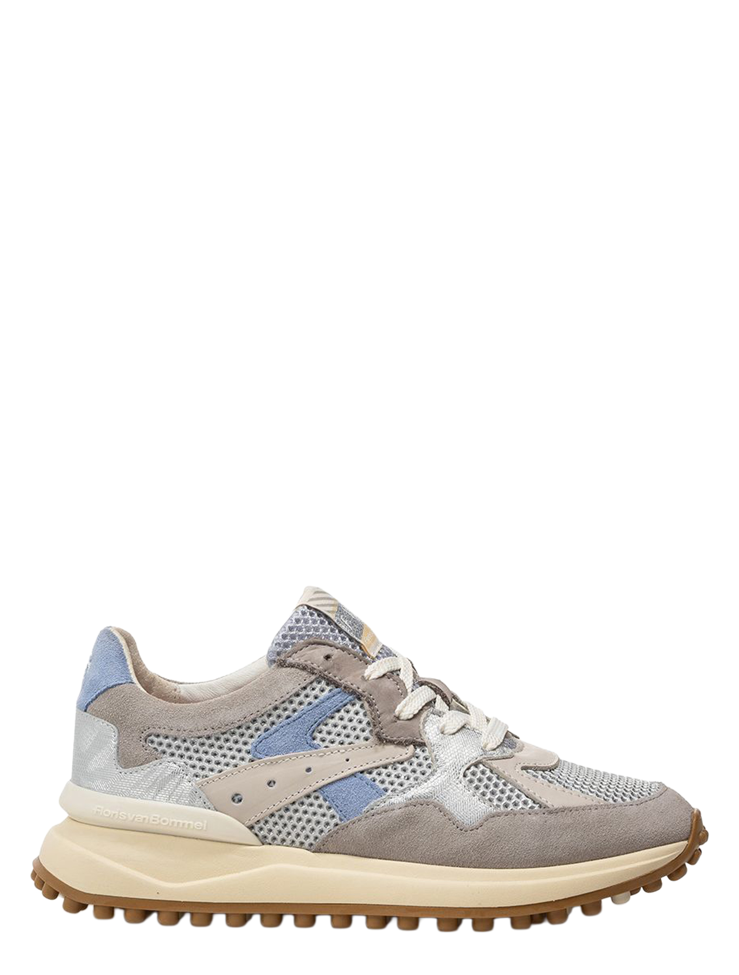 Floris van Bommel - Noppi 10153 46.03 Silver - Dames - Sneakers - Lage Sneakers - 51481_54_1