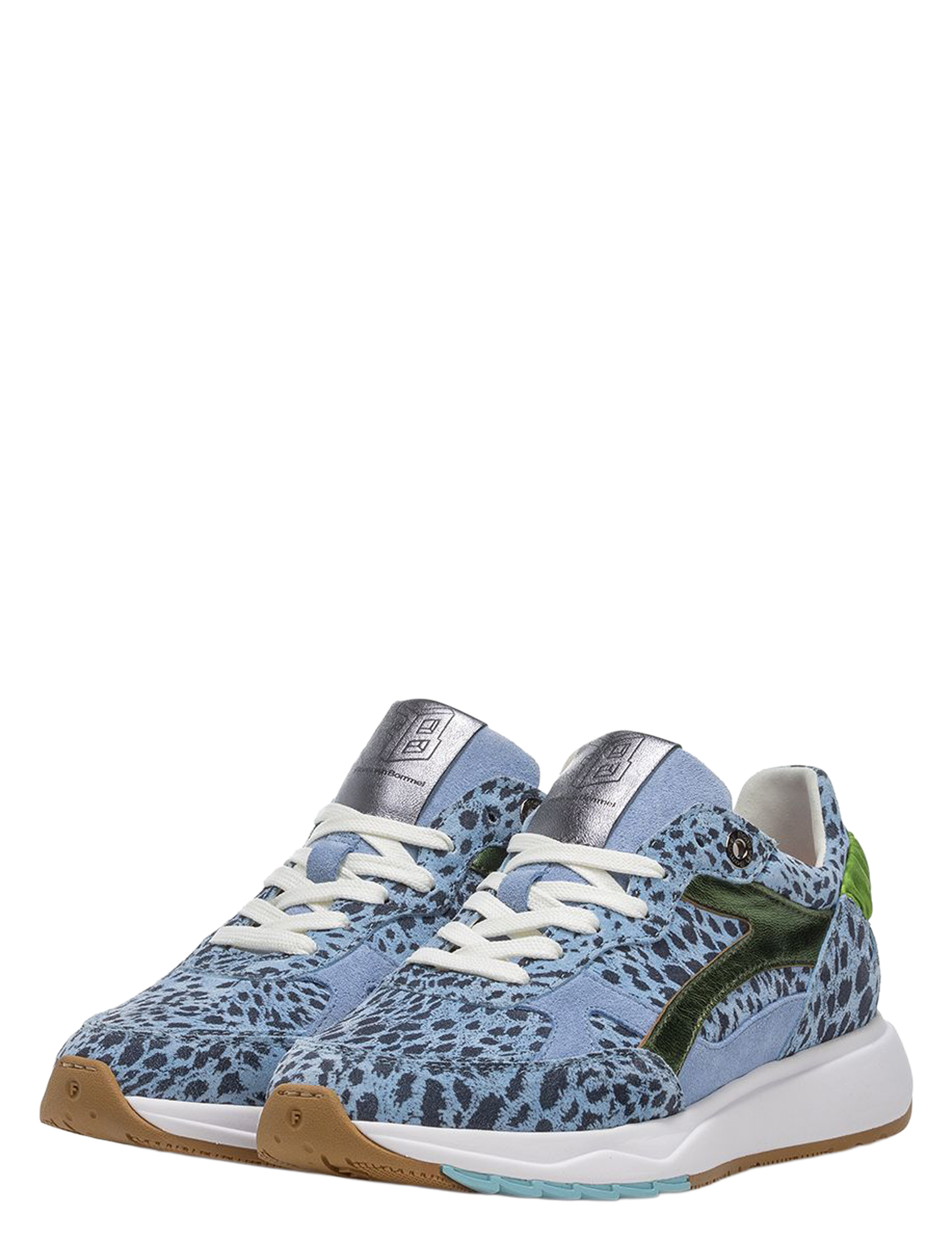Floris van Bommel - Suvi 10156 04.02 Light Blue - Sneakers - Dames - Lage Sneakers - 51483_03_2