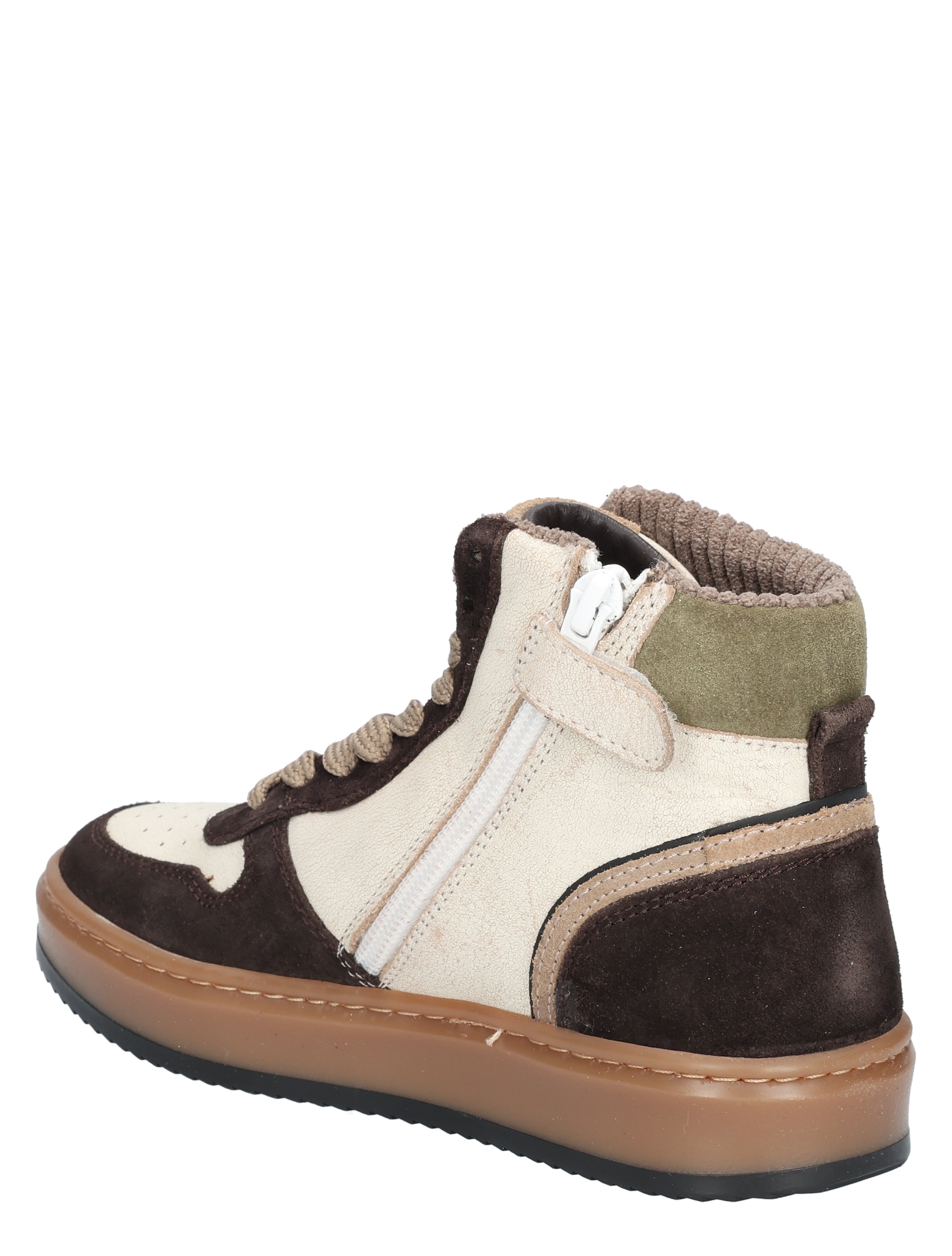 Hip - H1803 28CO Dark Brown Combi - Jongens - Sneakers - Hoge Sneakers - 49267_28_4