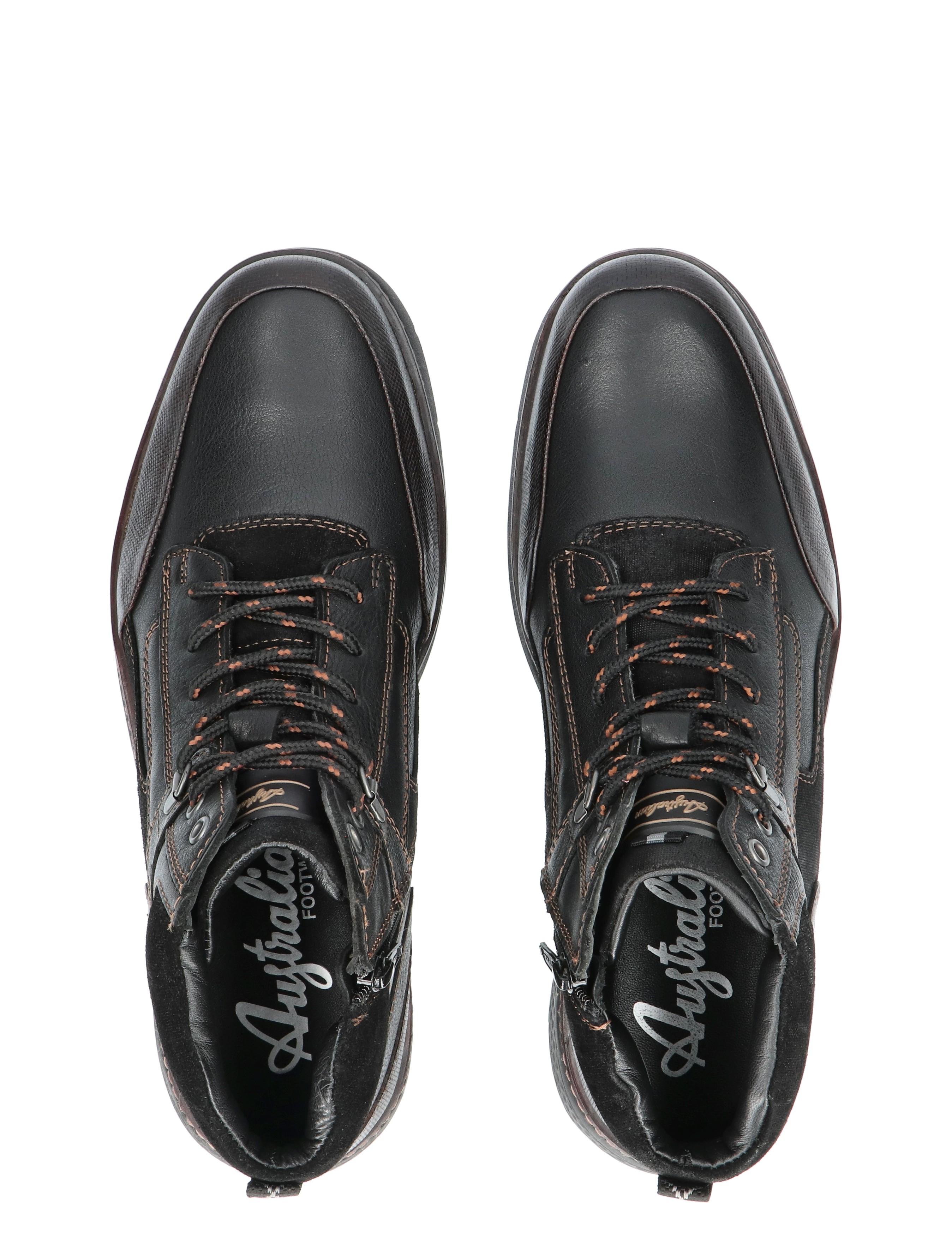 Australian - Bezos Black Brown - Heren - Boots - Veter Boots - 45810_12_7