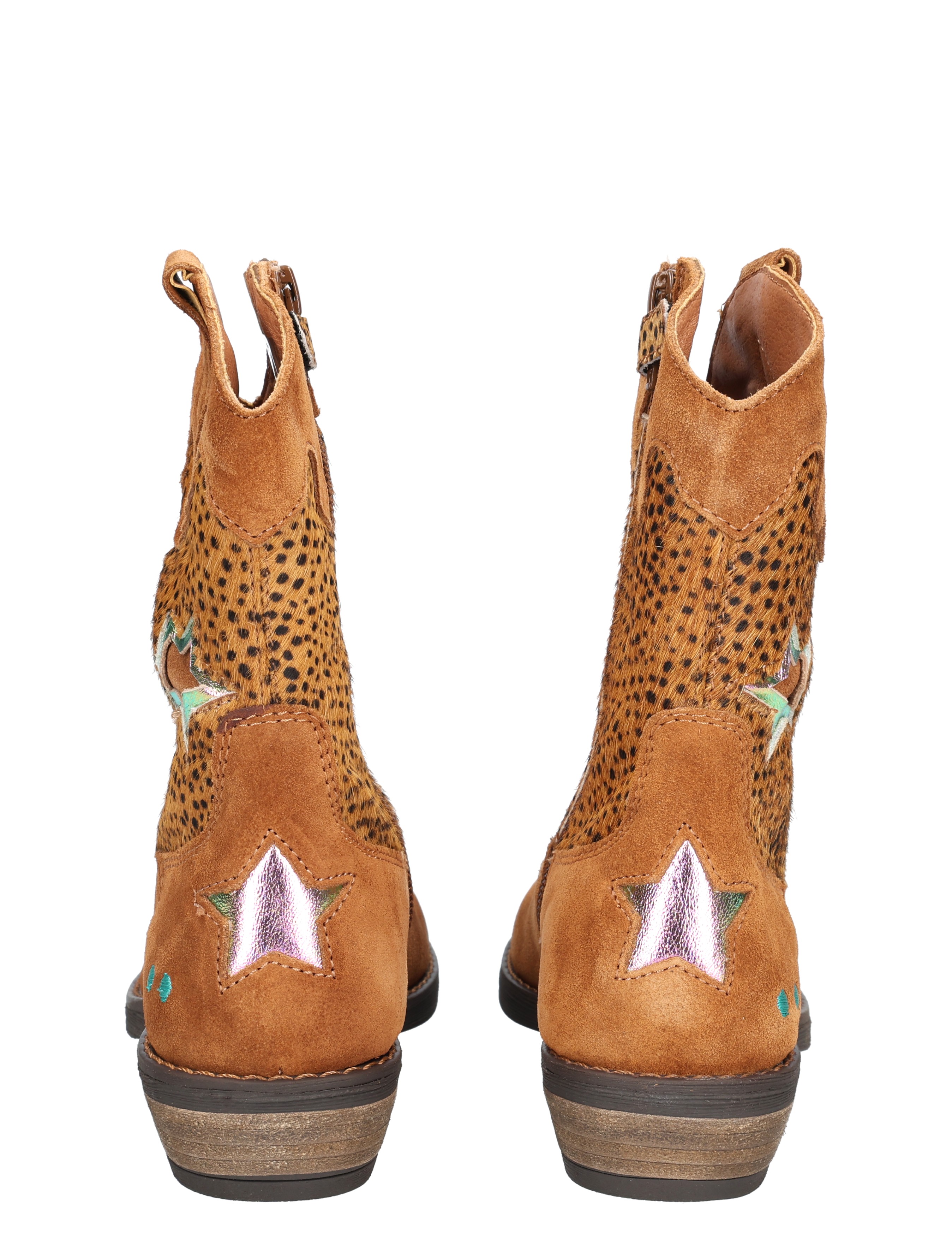Bunnies - Robine Rodeo Leopard - Meisjes - Boots - Cowboylaarzen - 48507_22_6