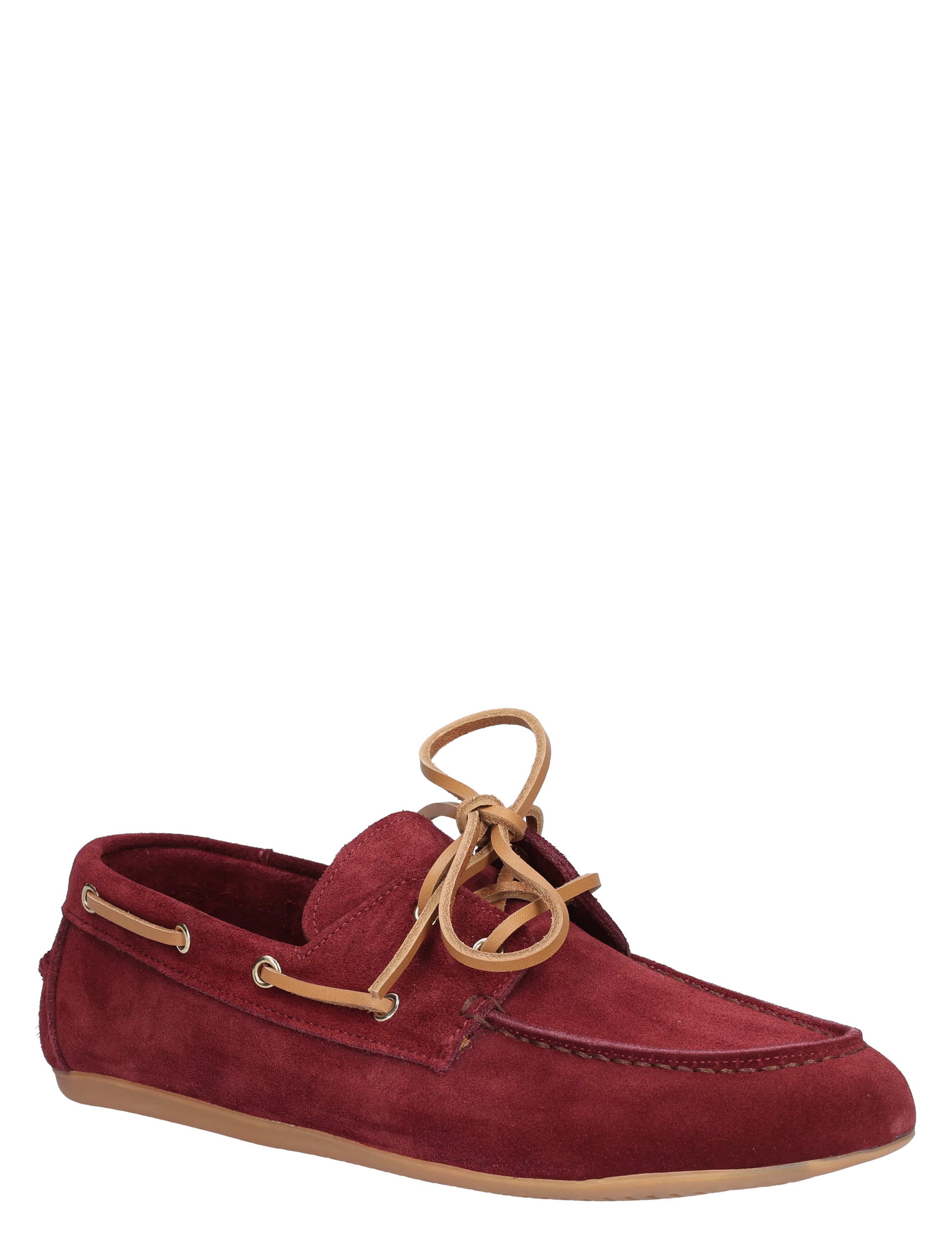 Miss Behave - Xanthi 1-s Bordeaux Suede Loafer - Dames - Veterschoenen - Casual Veterschoenen - 50762_42_3