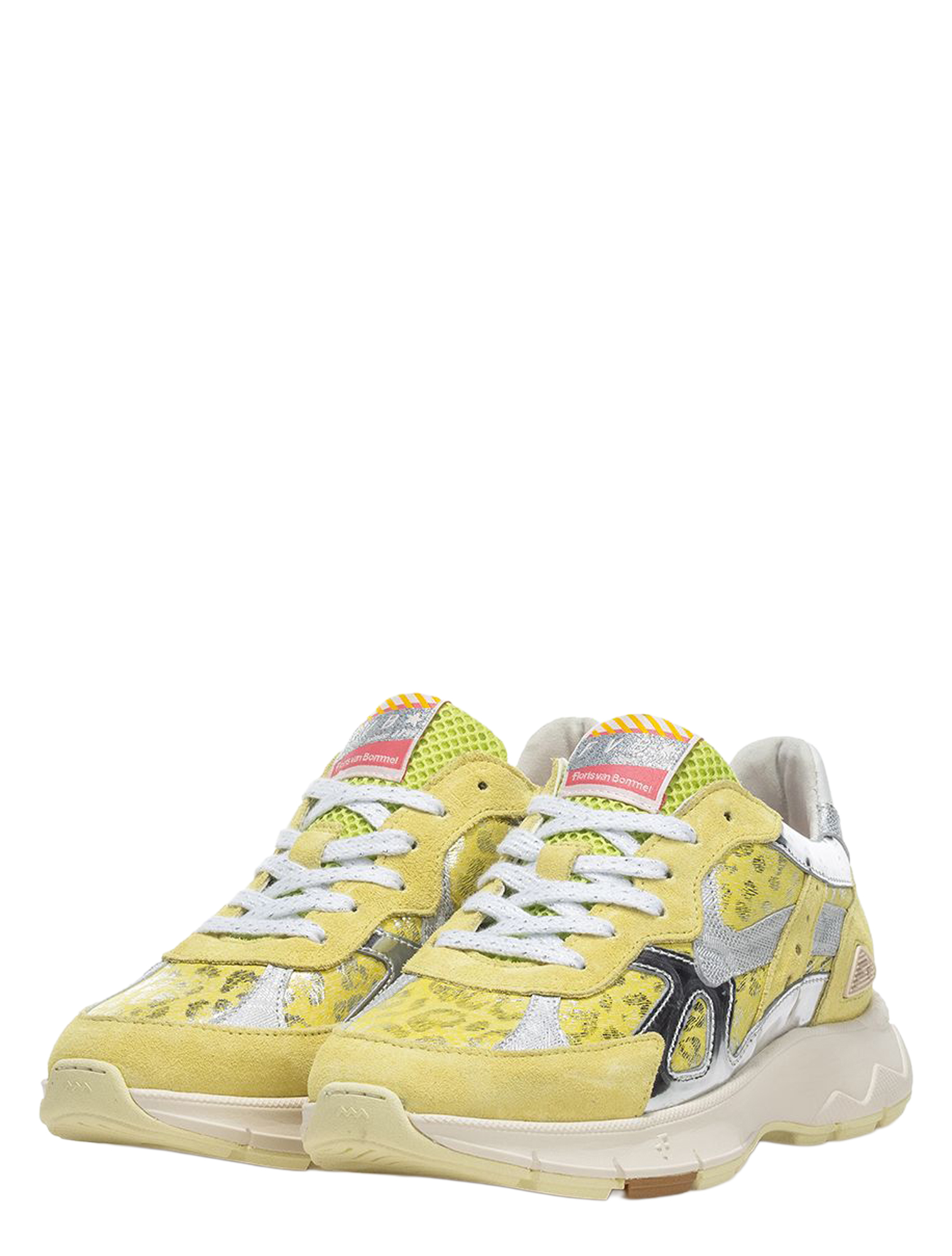 Floris van Bommel - Daysi 10152 05.00 Yellow - Sneakers - Dames - Lage Sneakers - 51479_55_2