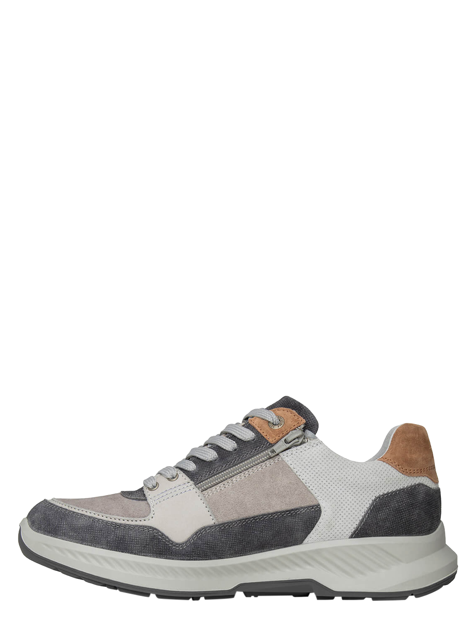 Xsensible - 34202.2 836 Dark Grey Combi H-Wijdte - Heren - Veterschoenen - Casual Veterschoenen - 51644_99_2