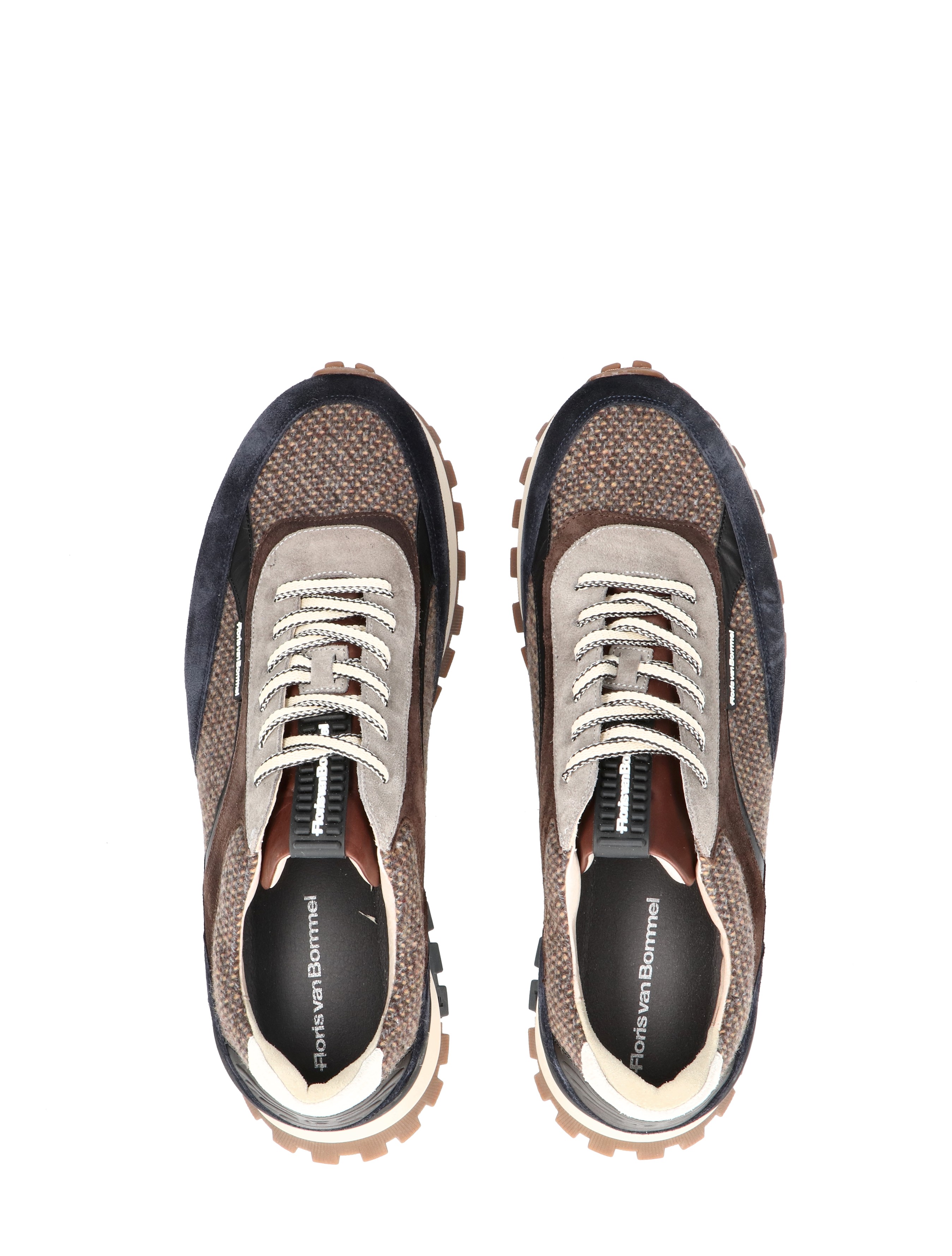 Floris van Bommel - De Grommer SFM-10156 20-01 Brown G+ Wijdte - Heren - Lage Sneakers - Sneakers - 49316_32_7