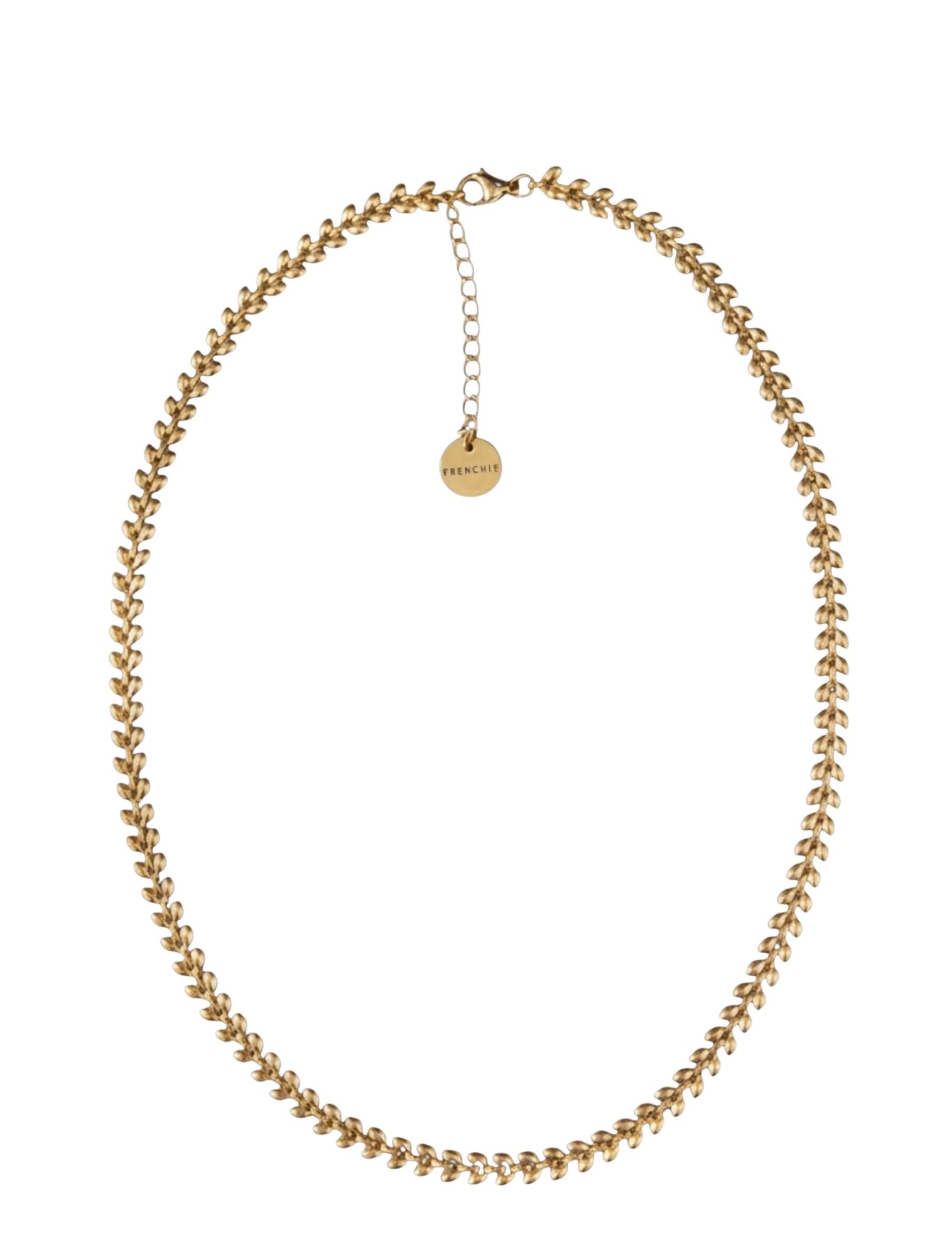Studio Frenchie - Necklace Golden Leaves Golden Leaves - Dames - Sieraden - 52606_53_1