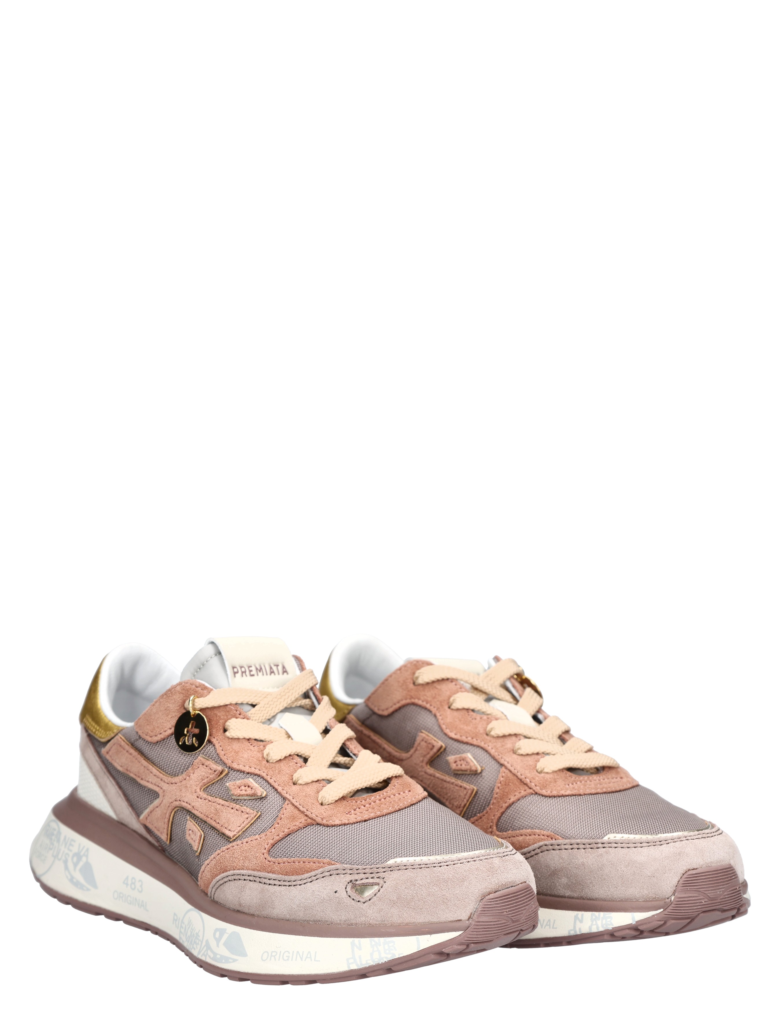 Premiata - Lauryn Women 7801 Pink - Sneakers - Dames - Lage Sneakers - 48271_48_5