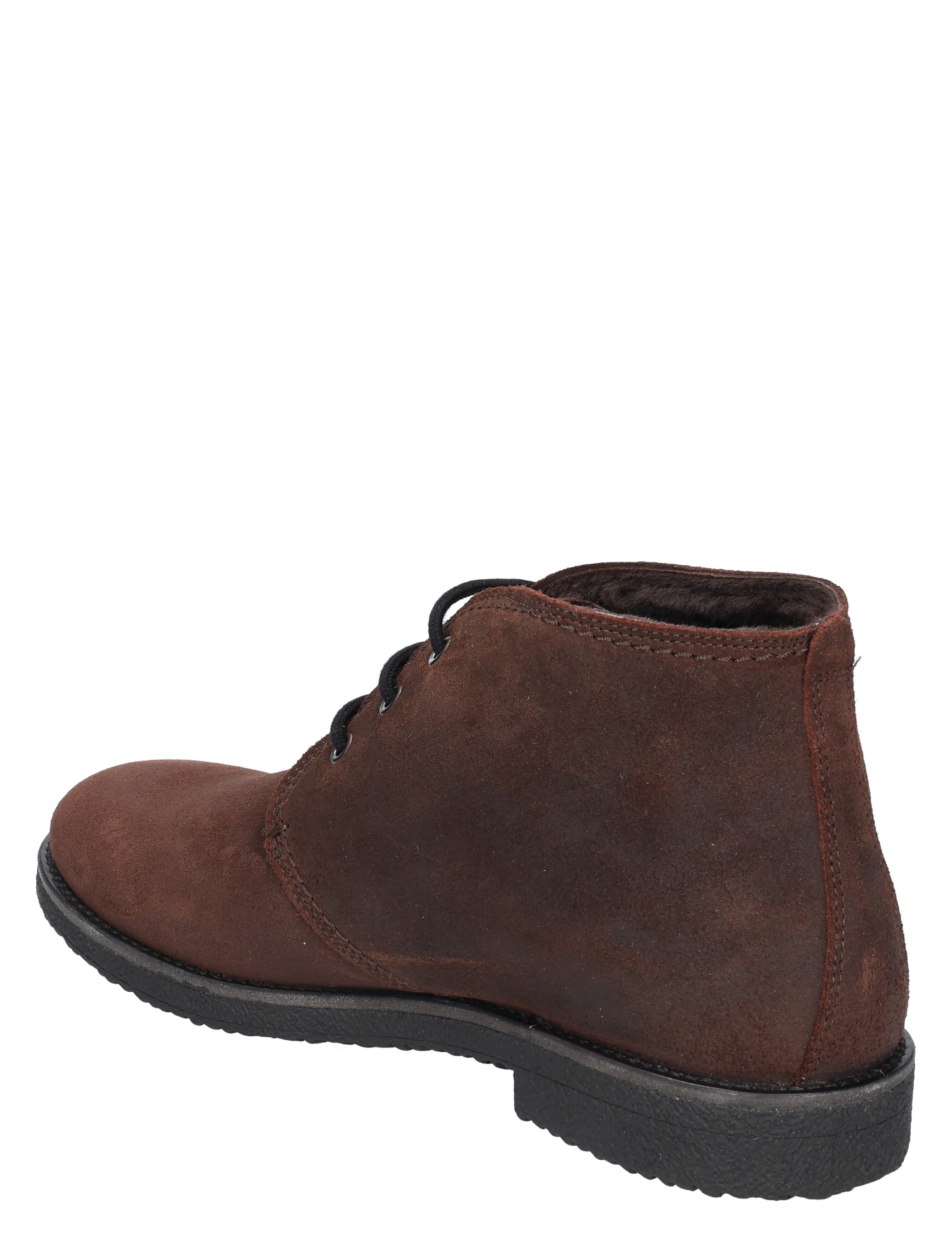 laars, bruine suede, luxe laars, veterschoen, slipvast empe toe
