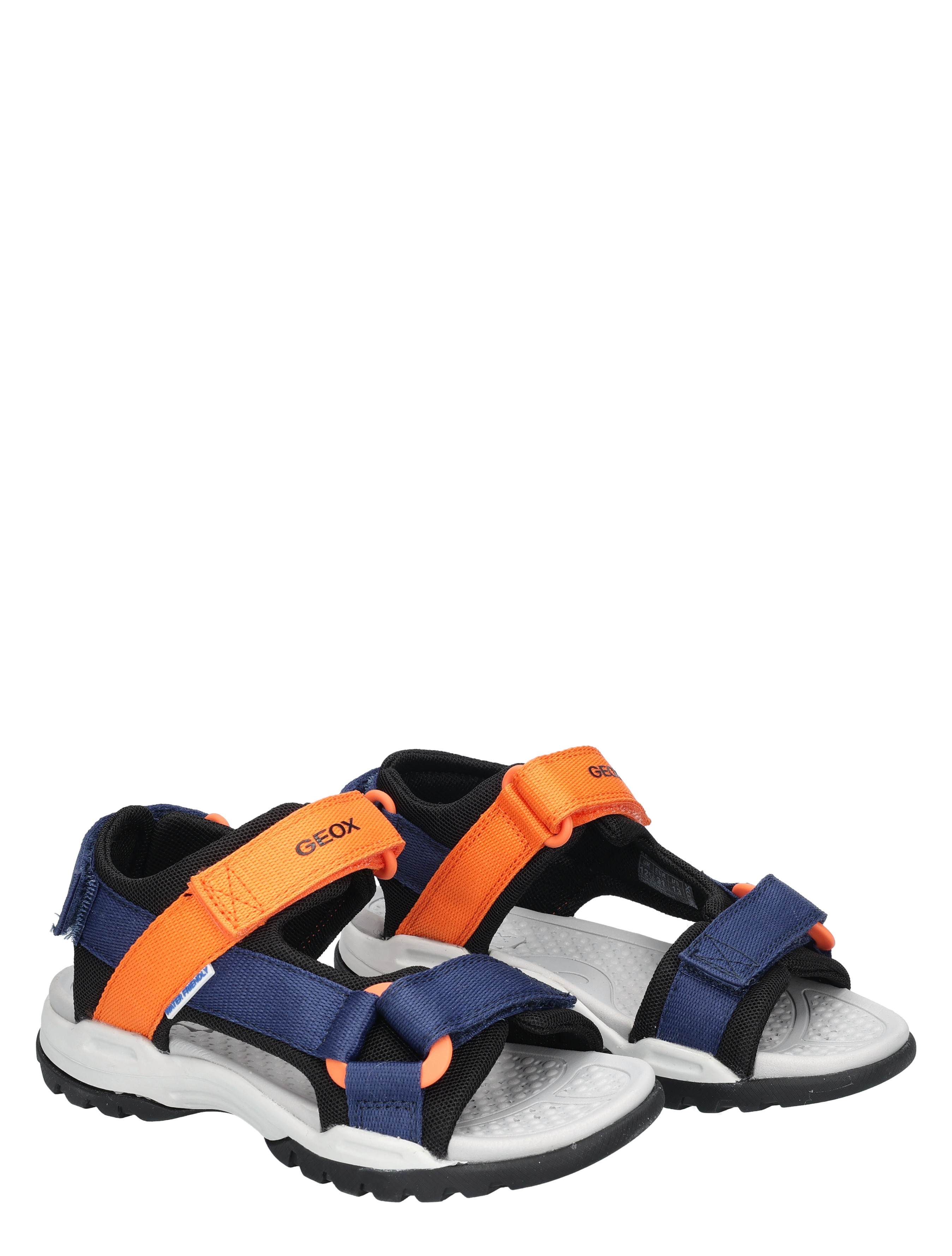Geox - J450RE Navy Orange - Jongens - Sandalen - 49755_34_5
