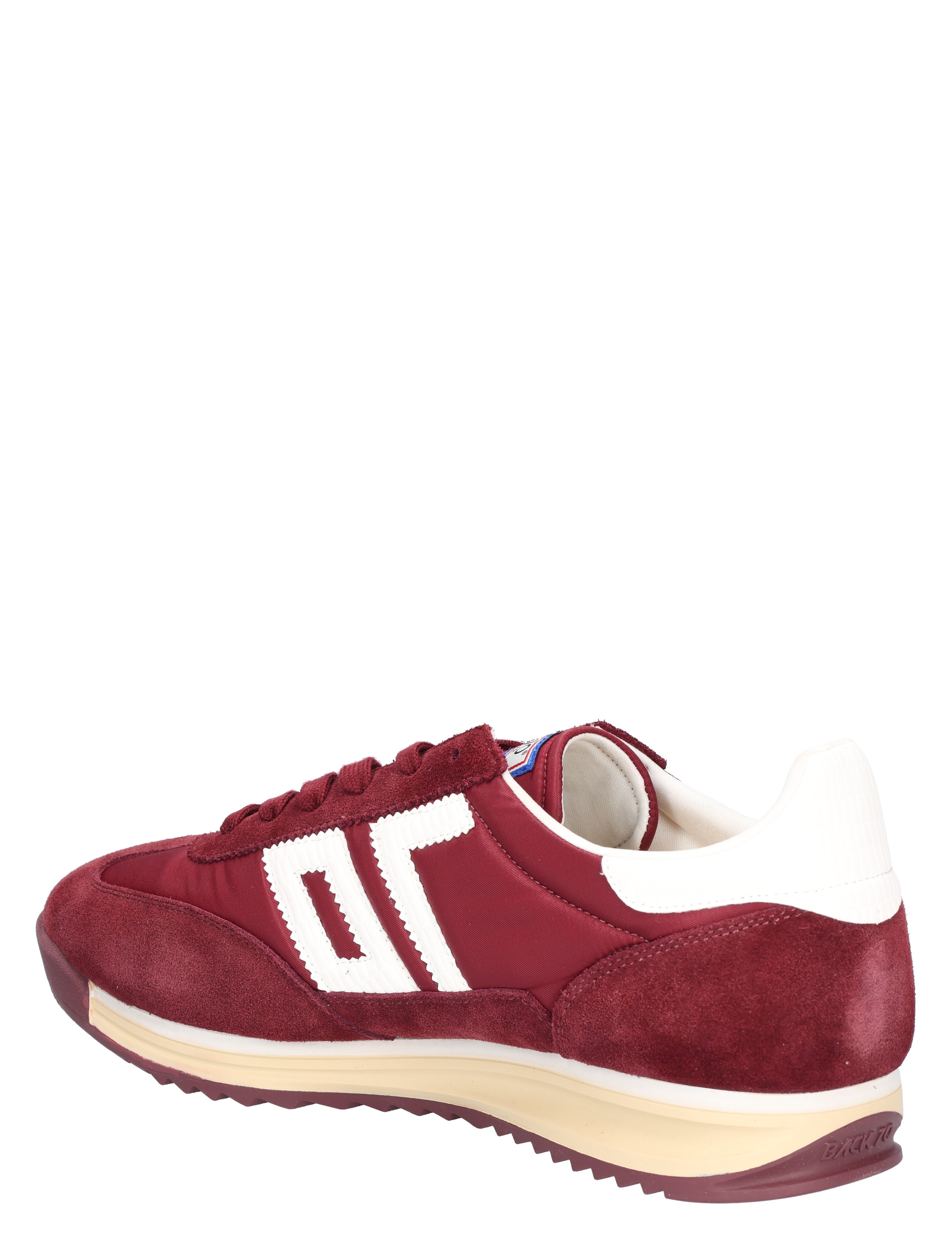 Back 70 - Barkley Jogger FC32 Nylon Sponge Wine Suede W - Heren - Lage Sneakers - Sneakers - 48923_42_4