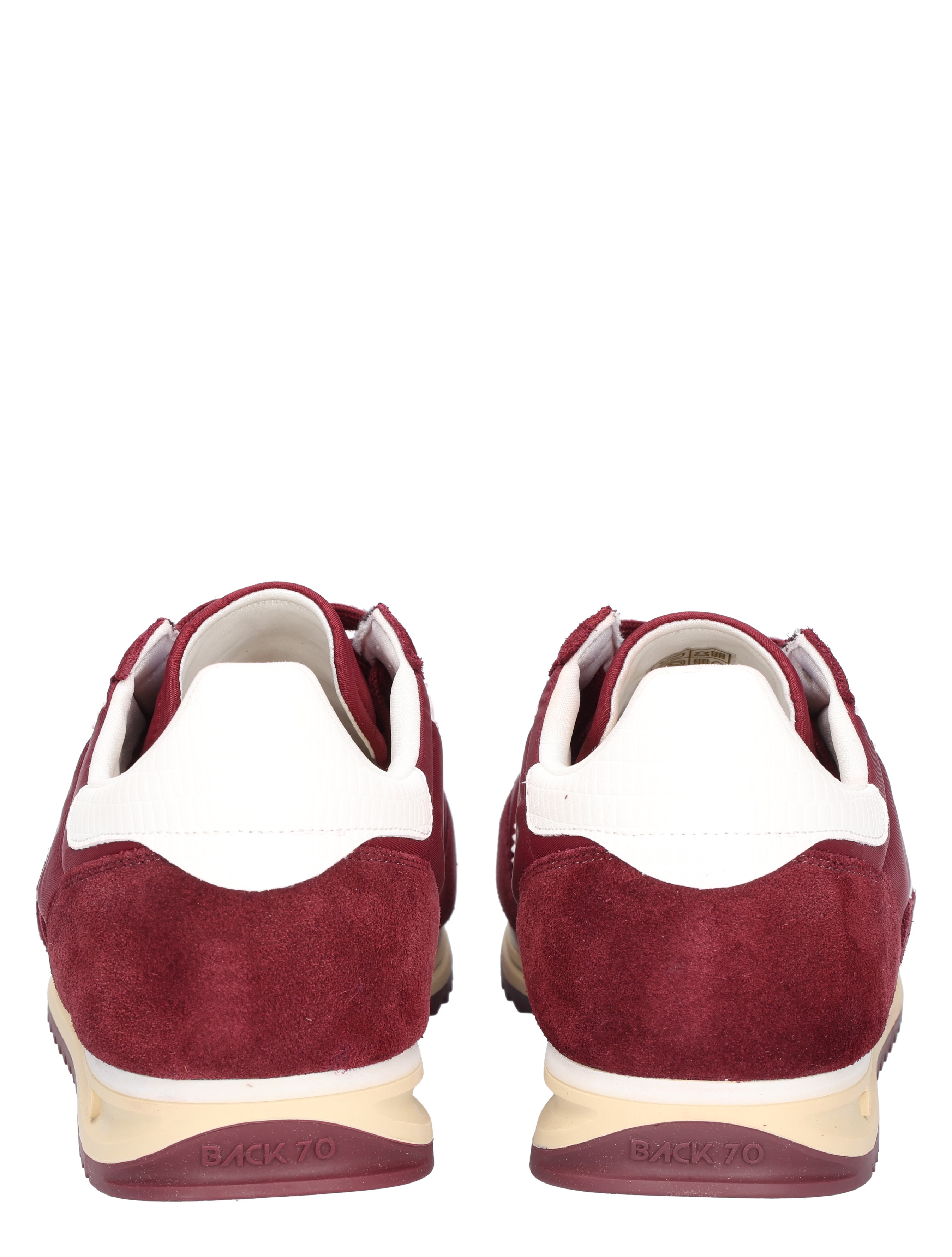 Back 70 - Barkley Jogger FC32 Nylon Sponge Wine Suede W - Heren - Lage Sneakers - Sneakers - 48923_42_6