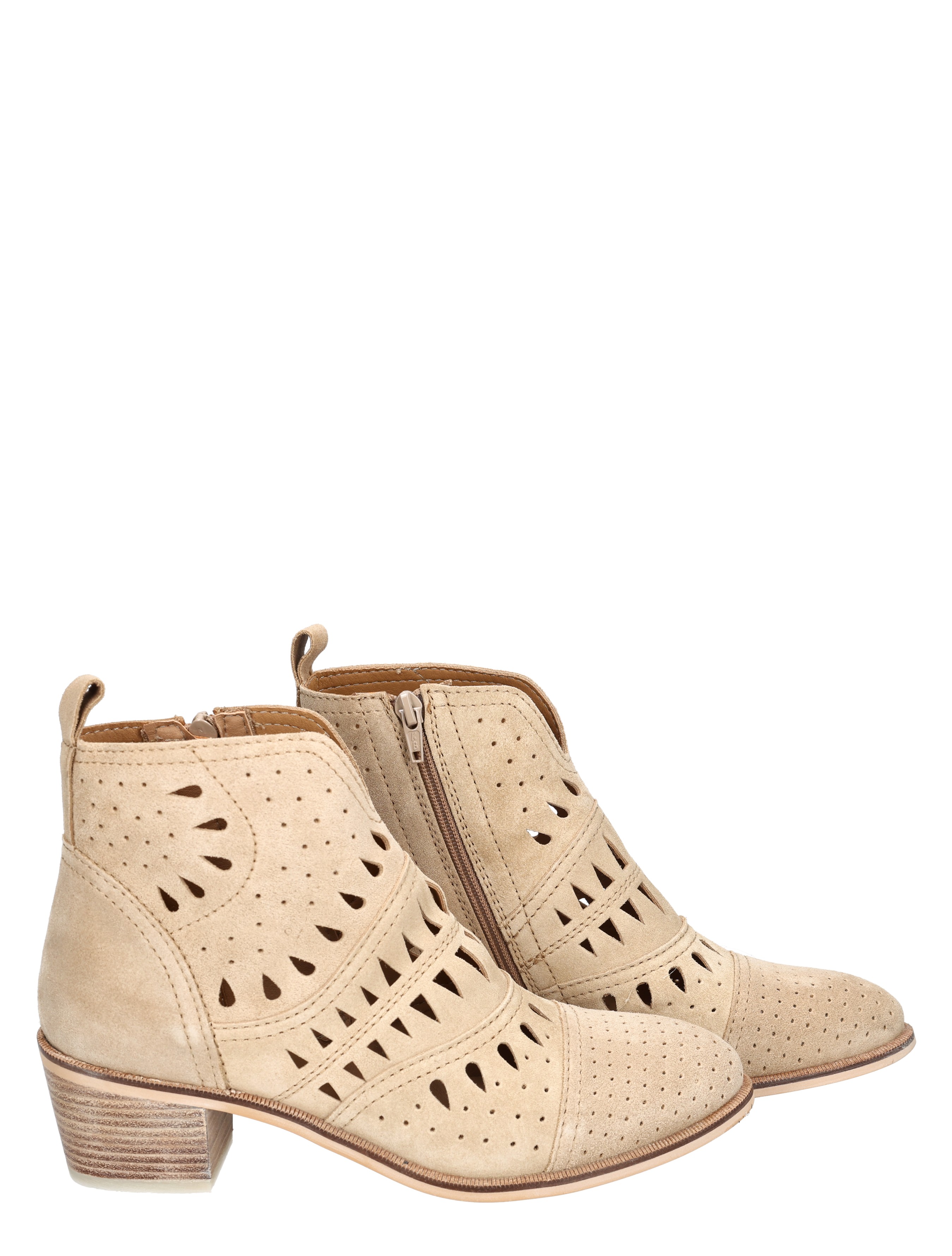 Alpe - 5433 Beige - Dames - Boots - Enkellaarsjes - 50750_77_6