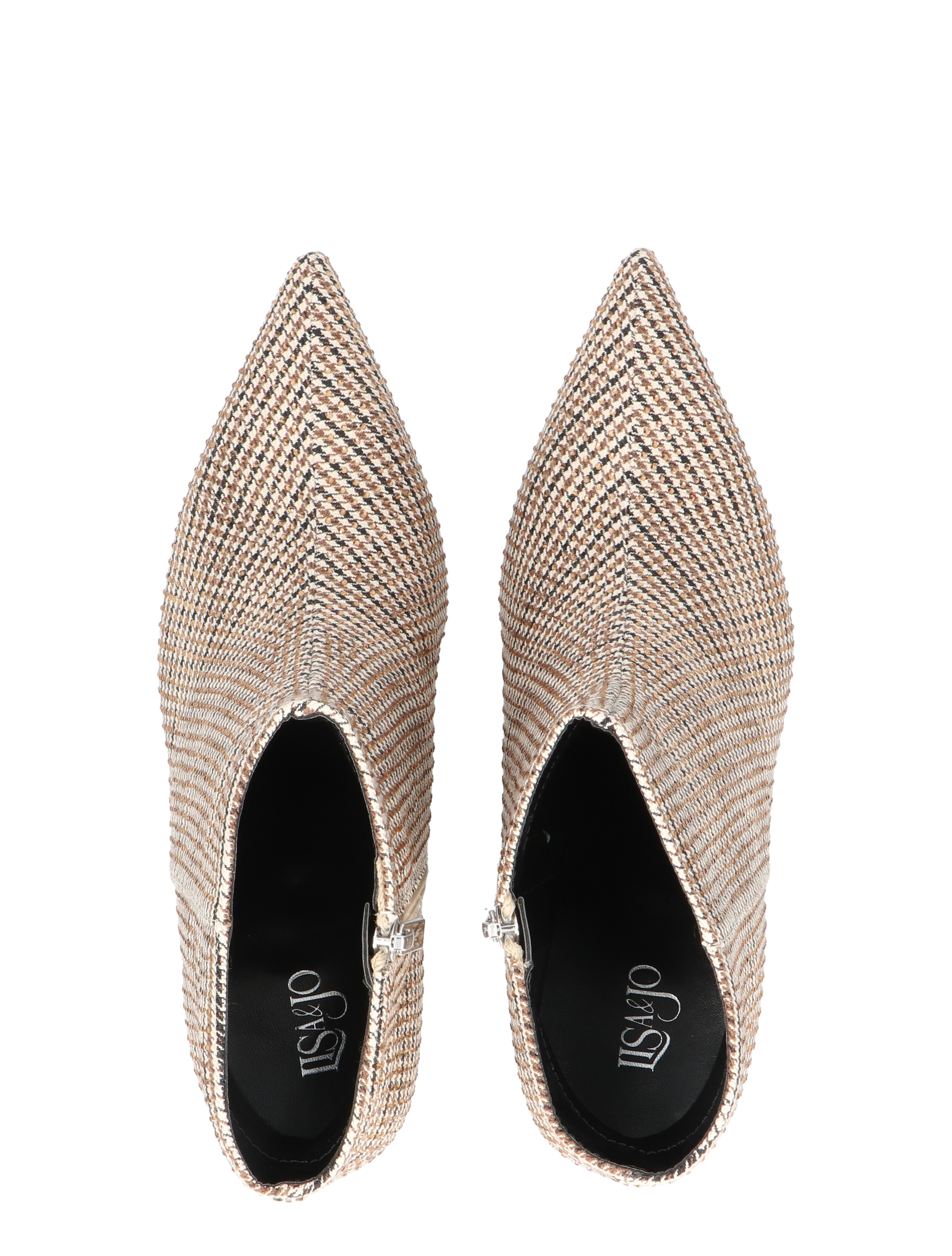 Lisa & Jo - Yassira 2545438 Beige Stones - Dames - Boots - Enkellaarsjes - 49513_53_7