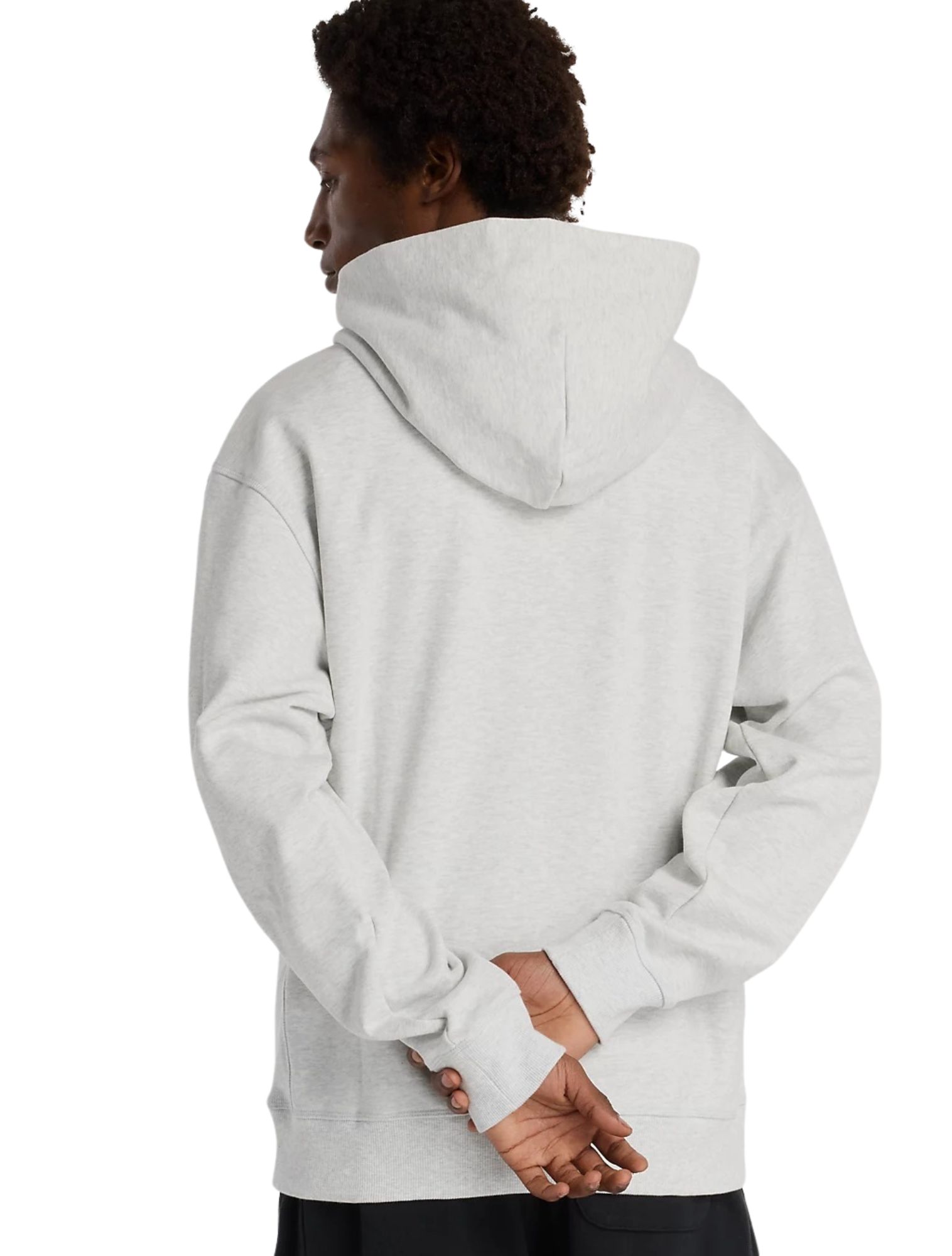 New Balance - Athletics Legacy Hoodie MT53902 Ash Heather - Heren - Truien & Sweaters - 48012_99_2