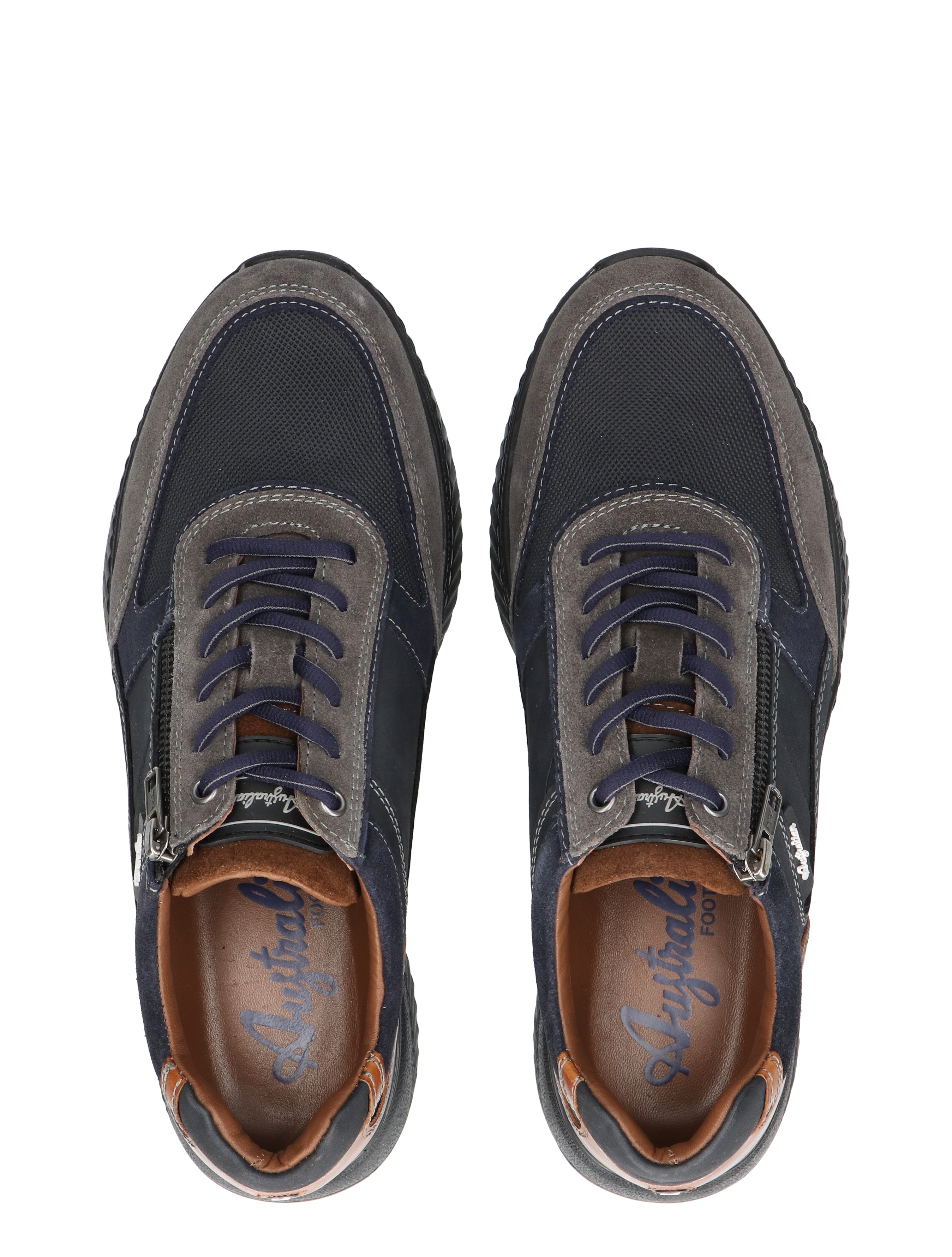 Australian - Maurizio Blue Cognac - Heren - Veterschoenen - Casual Veterschoenen - 48946_33_7