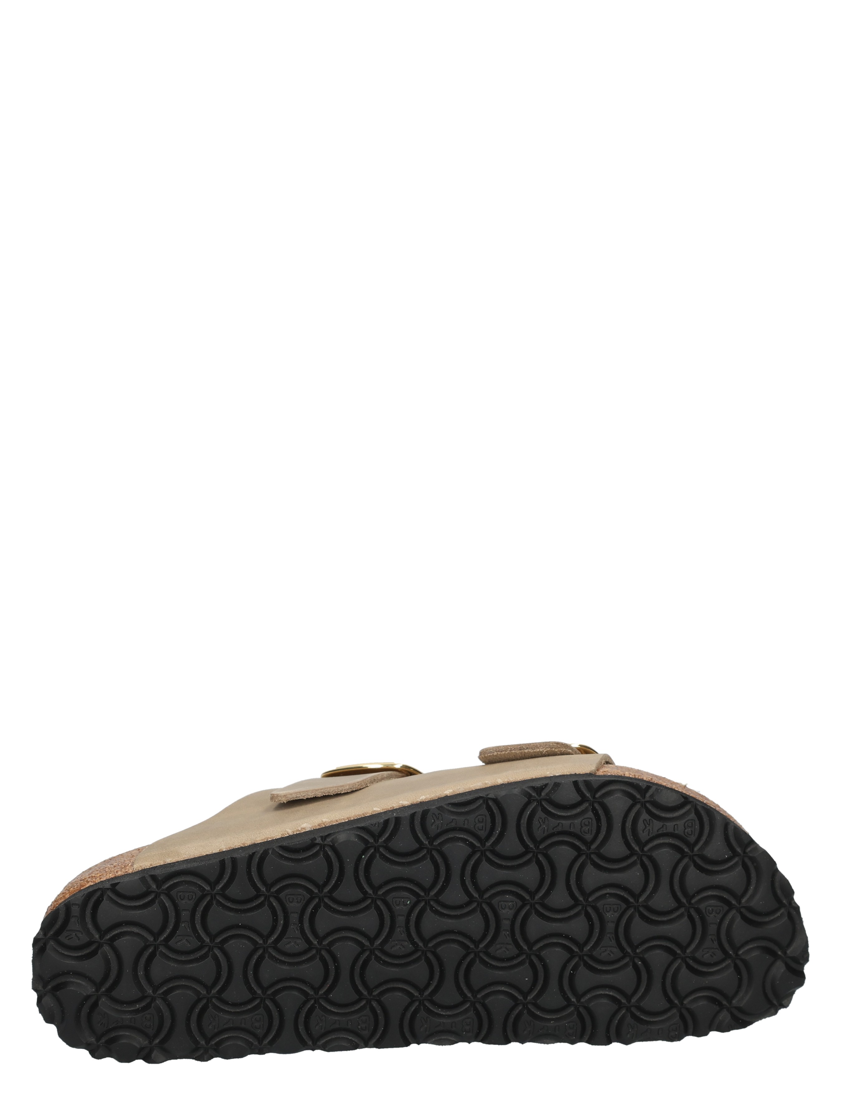 Birkenstock - Arizona Women Big Buckle Leather Oiled Tobacco - Dames - Slippers - 49857_77_7