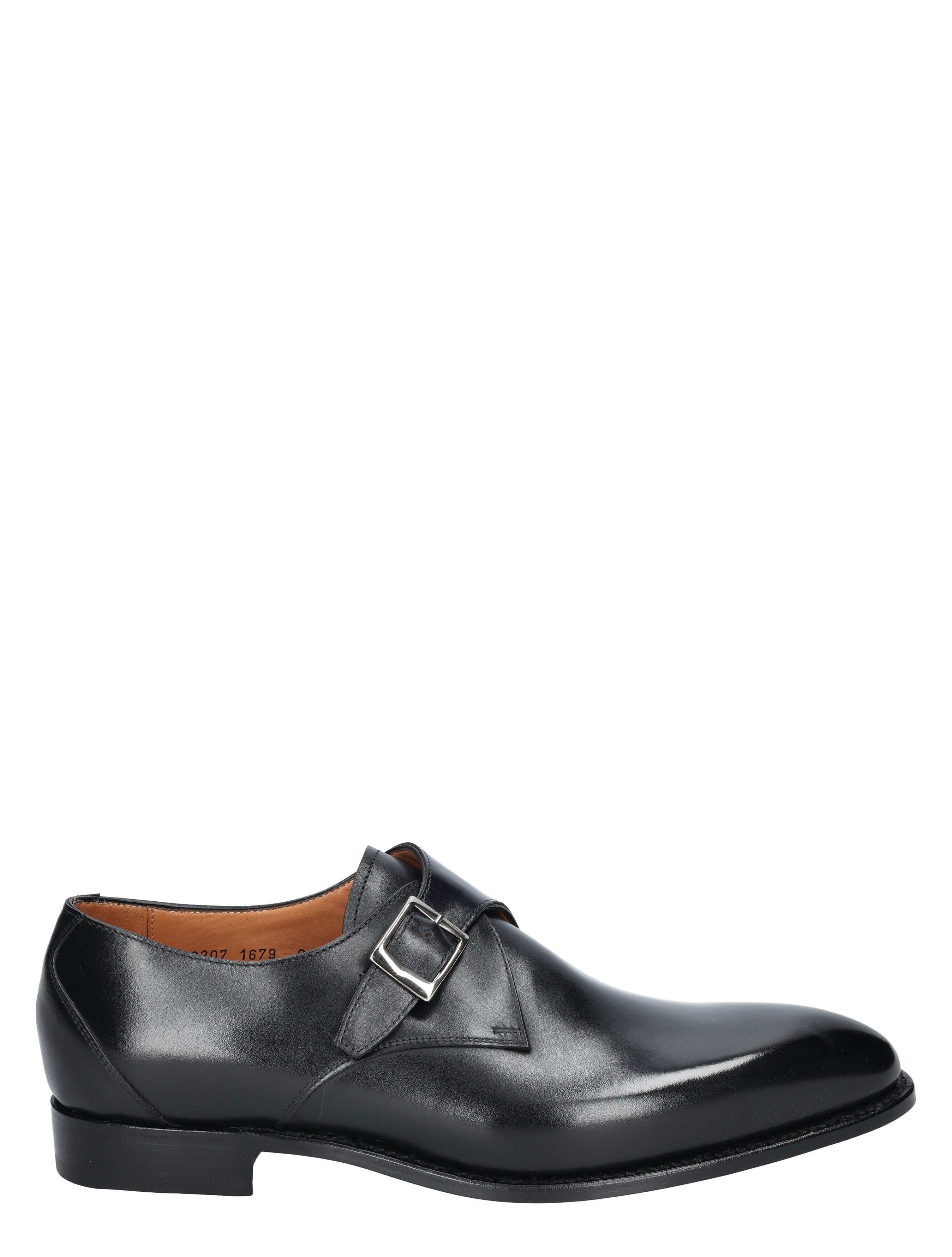 Carlos Santos - Gareth 6307 Black G+ Wijdte - Heren - Gespschoenen - 16706_11_1