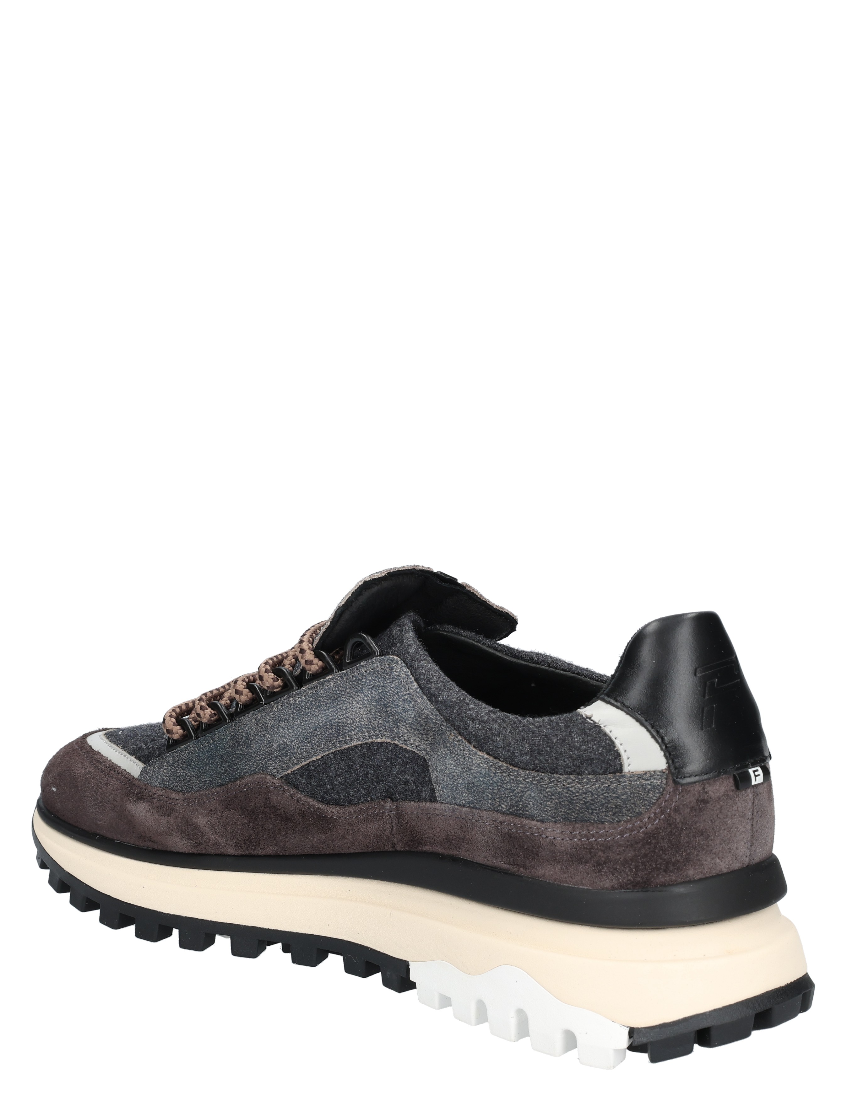 Floris van Bommel - De Gripper SFM-10248 31-01 Dark Grey G+ Wijdte - Heren - Lage Sneakers - Sneakers - 49304_29_4