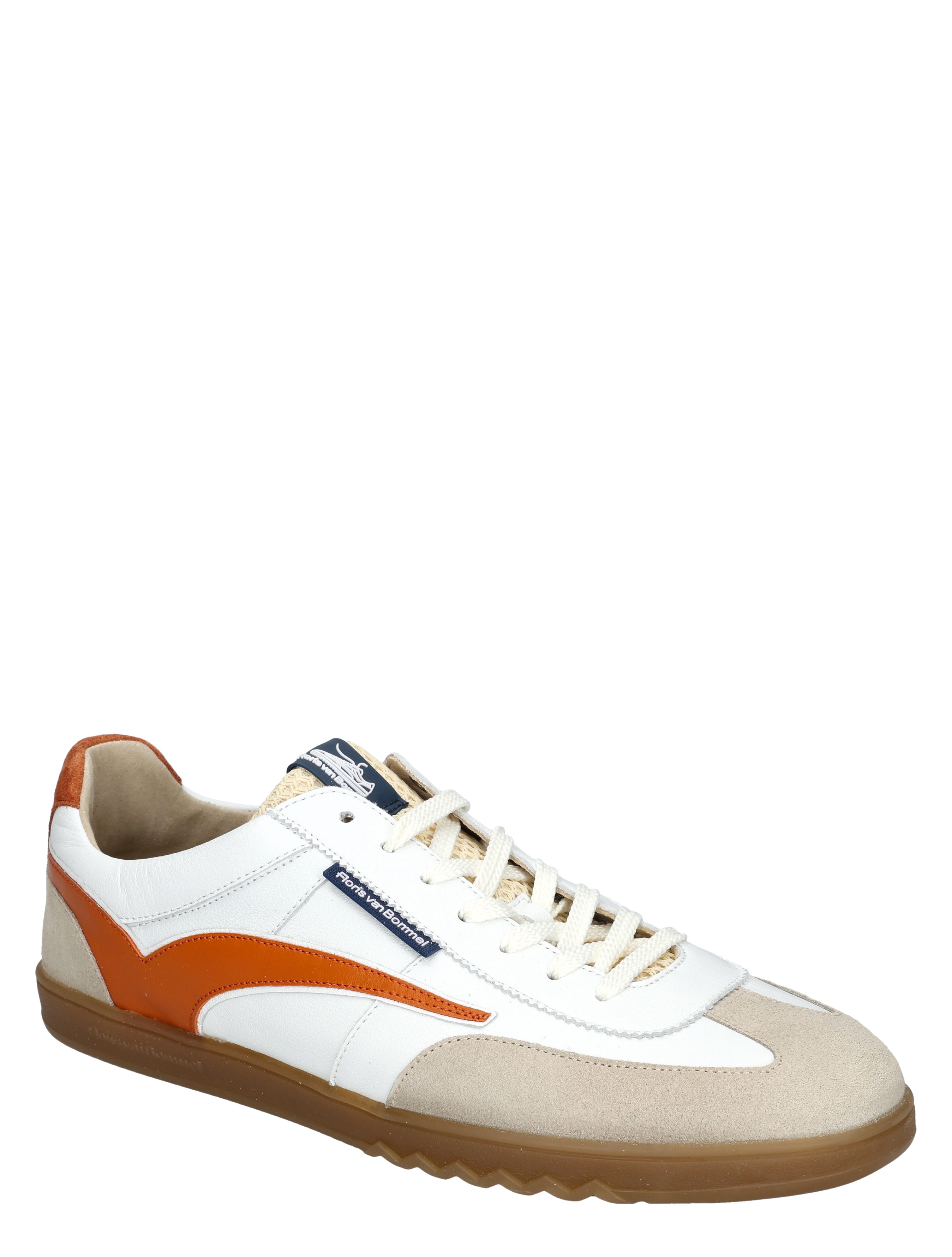 Floris van Bommel - De Zaler 10224 60-04 White Red G+ Wijdte - Heren - Lage Sneakers - Sneakers - 50668_84_3