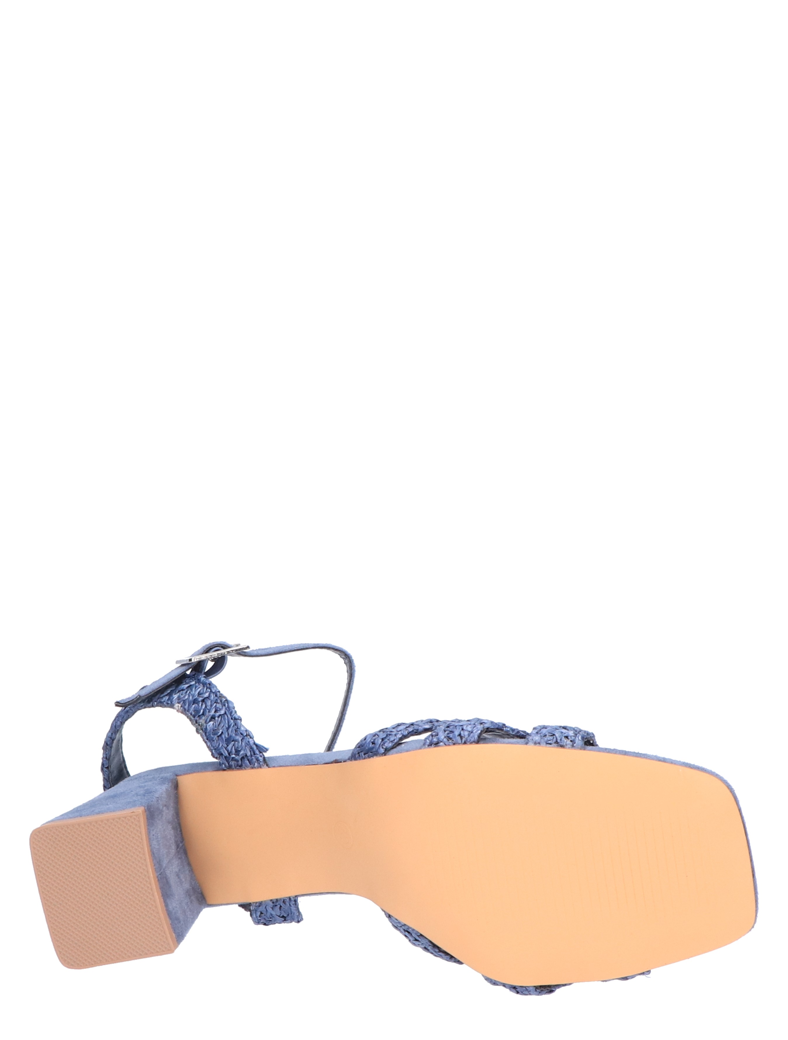 Lisa & Jo - Wayodi Blue Raffia - Dames - Sandalettes - 47577_33_8