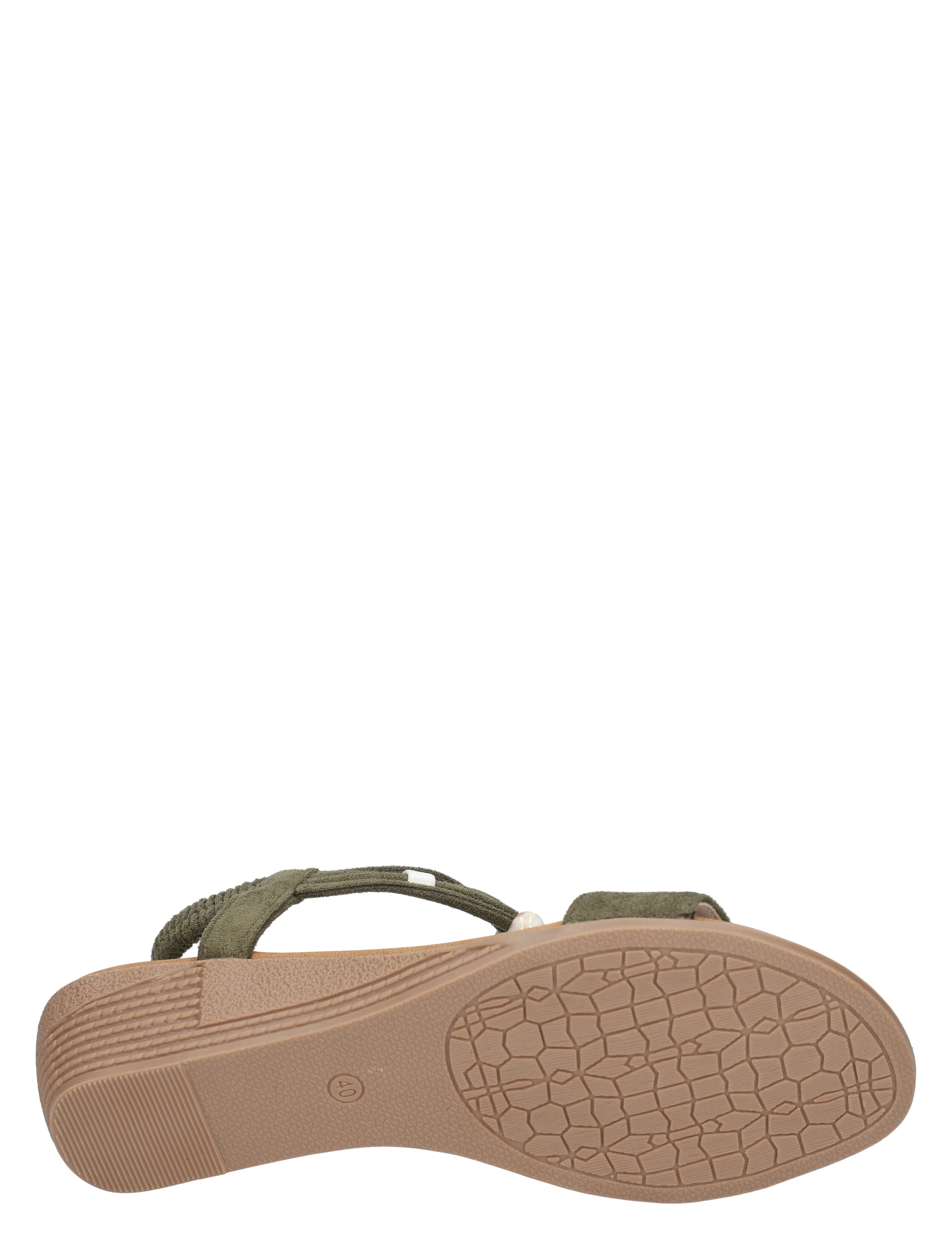 sandals, wedge, summer sandal, olive green, rubber sole