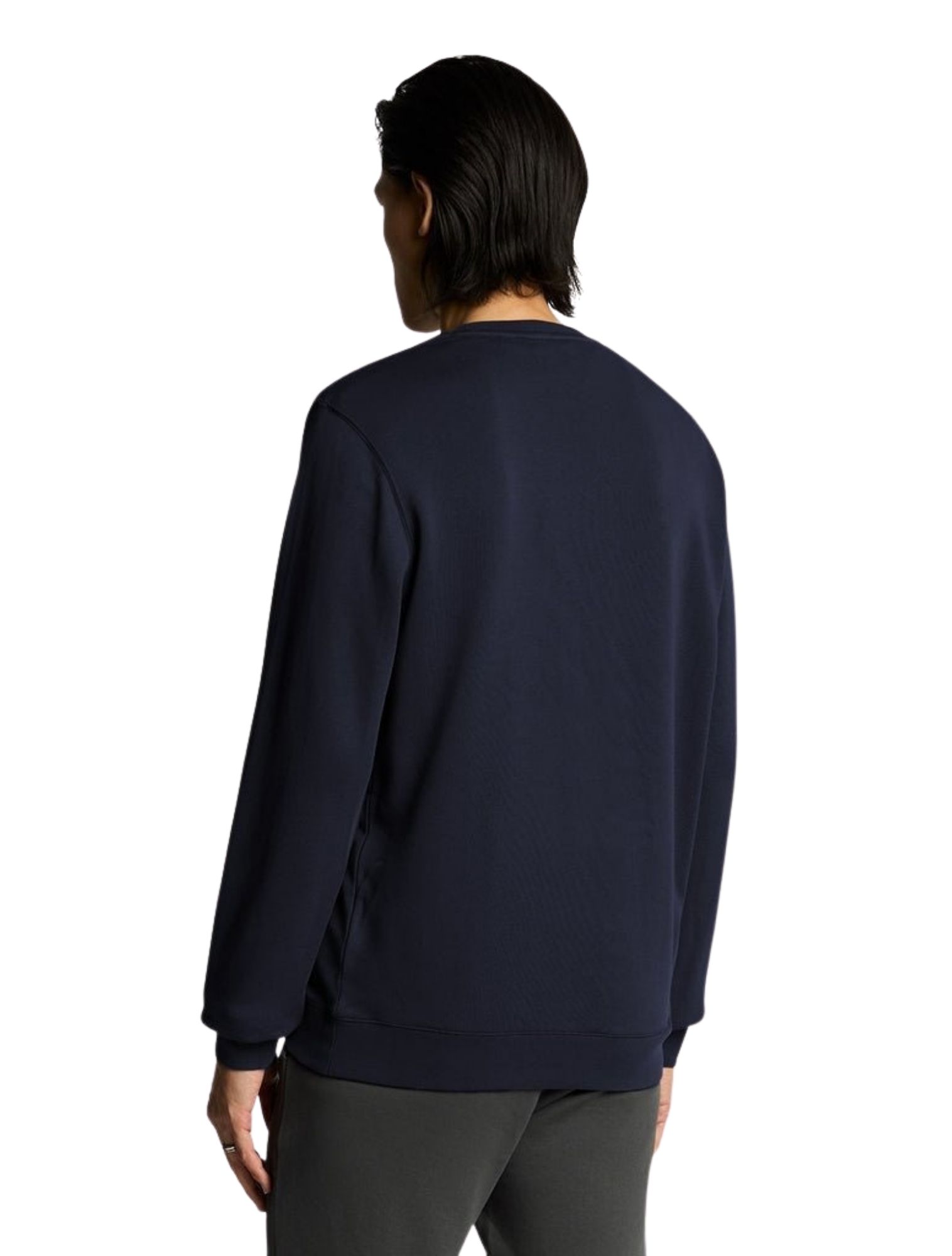 Lyle and Scott - Crew Neck Sweat Dark Navy - Heren - Truien & Sweaters - 48543_33_3