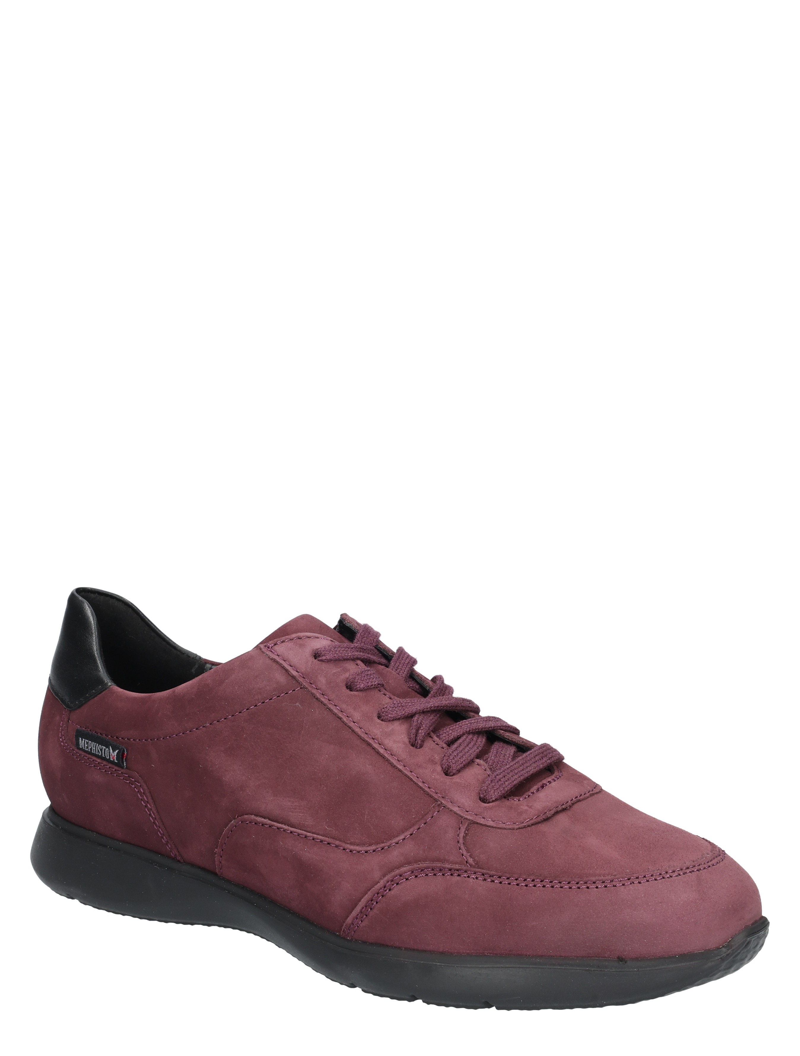 Mephisto - Mendy Bucksoft Bordeaux G-Wijdte - Dames - Veterschoenen - Casual Veterschoenen - 49125_42_3