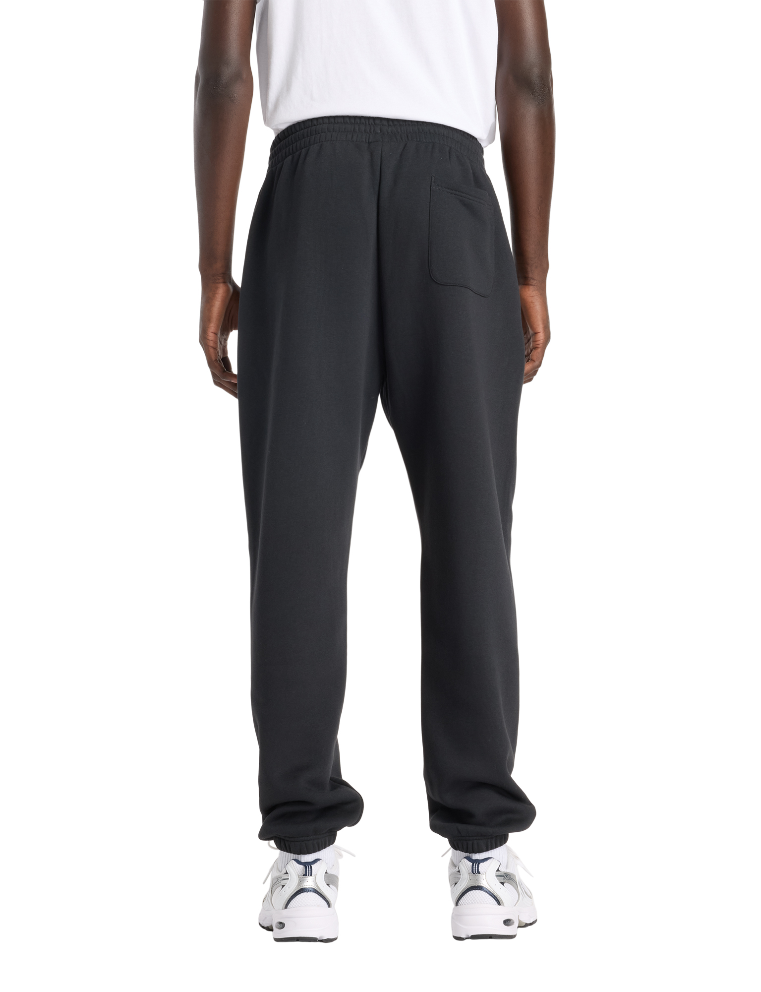 broek, joggingbroek, donkere kleur, broek met enkelboord, zak