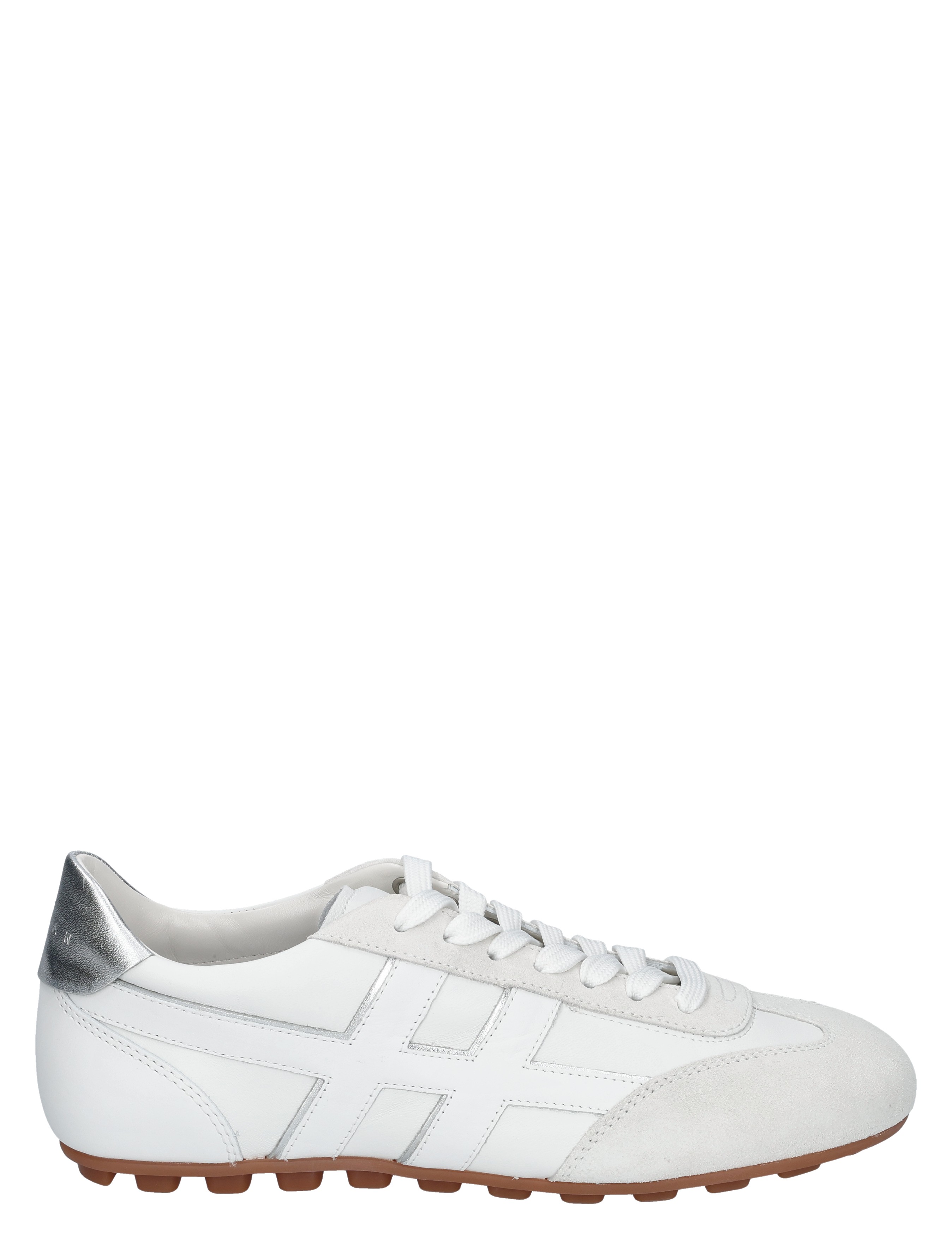 Hogan - Olympia White Leather Suede - Dames - Sneakers - Lage Sneakers - 49677_88_1