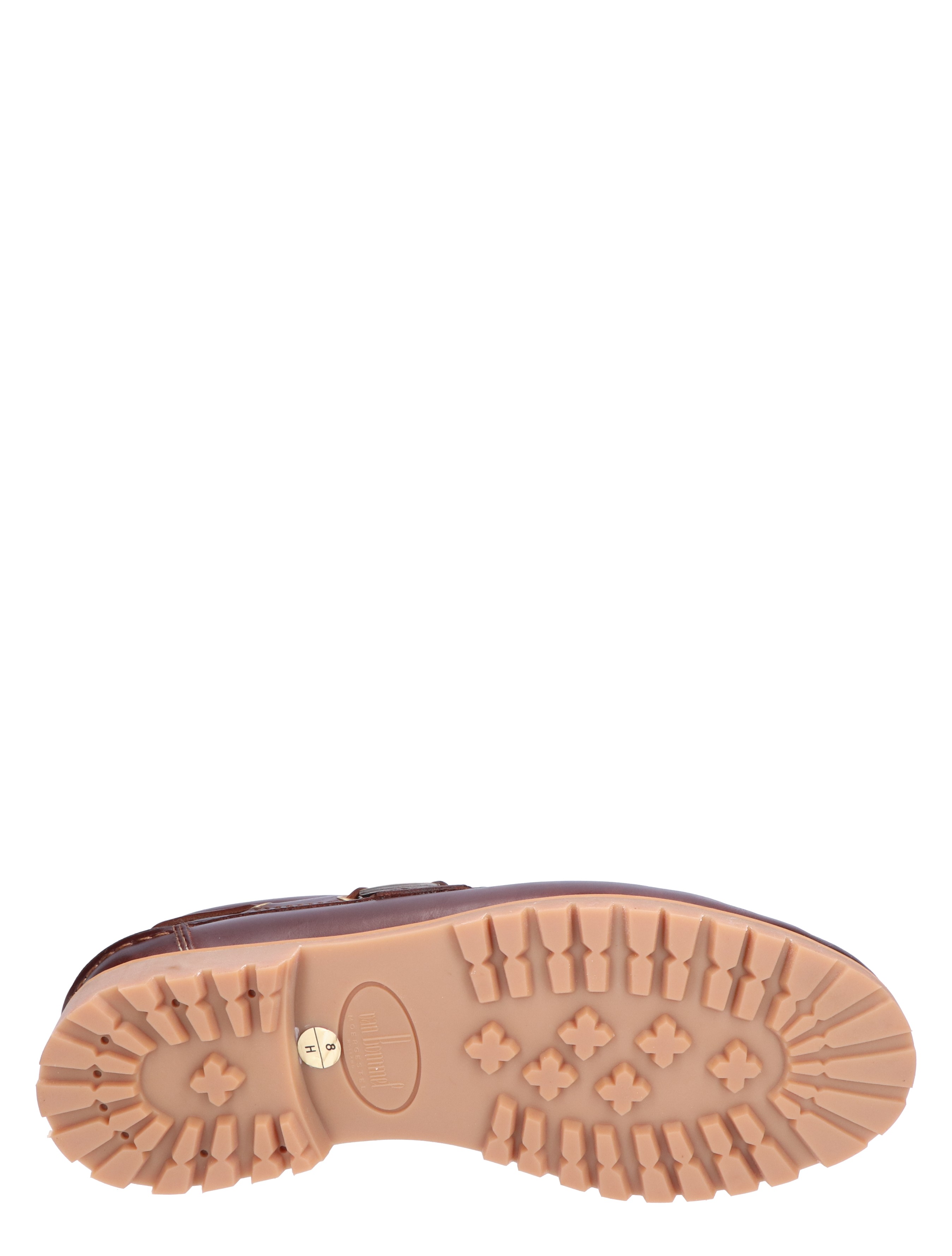 Van Bommel - 30002 Boat Shoe 27-01 Brown H-Wijdte - Heren - Veterschoenen - Casual Veterschoenen - 18375_22_8