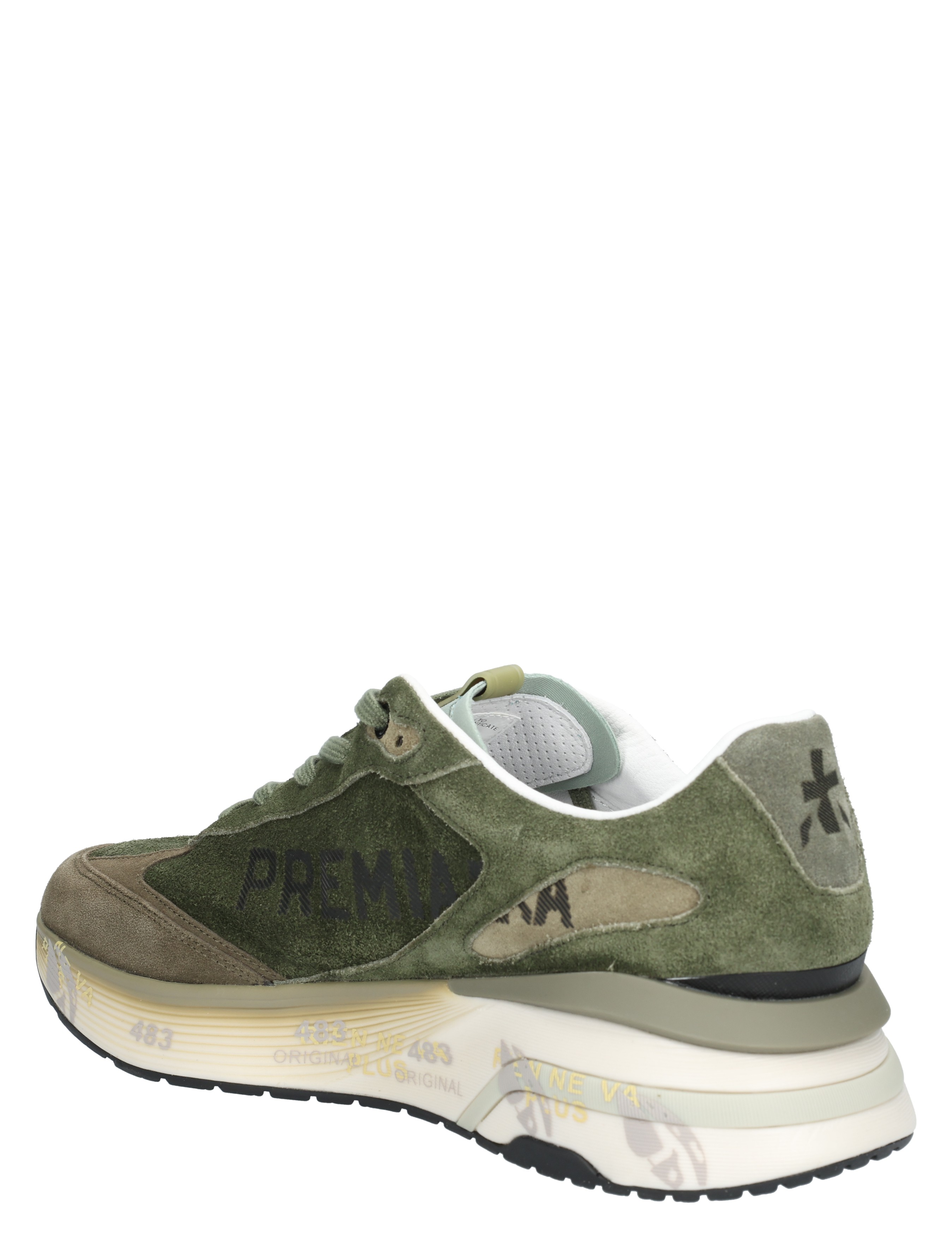 Premiata - Moerun Men 7777 Green - Heren - Lage Sneakers - Sneakers - 48846_66_4