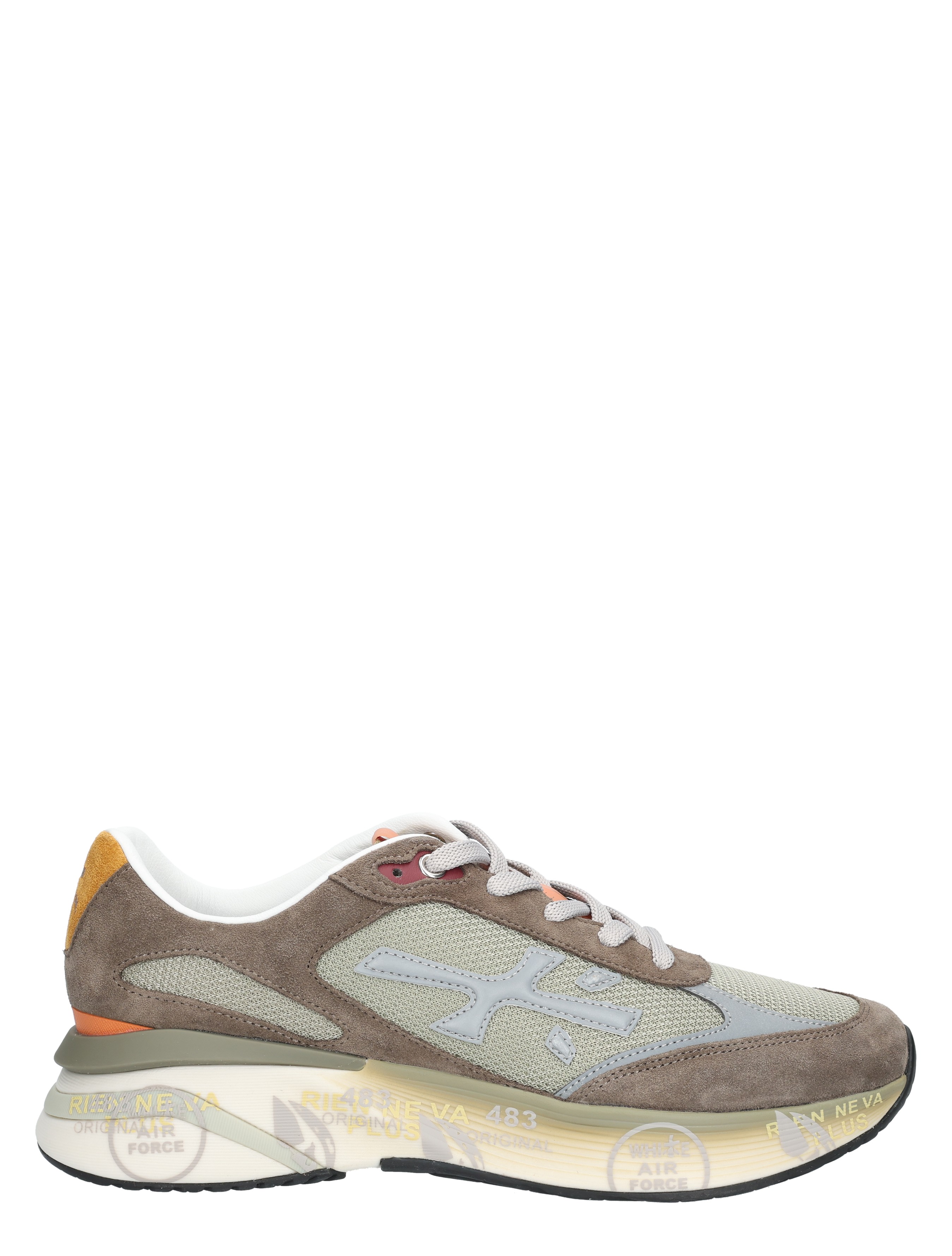 Premiata - Moerun Men 7871 Beige - Heren - Lage Sneakers - Sneakers - 48846_77_1