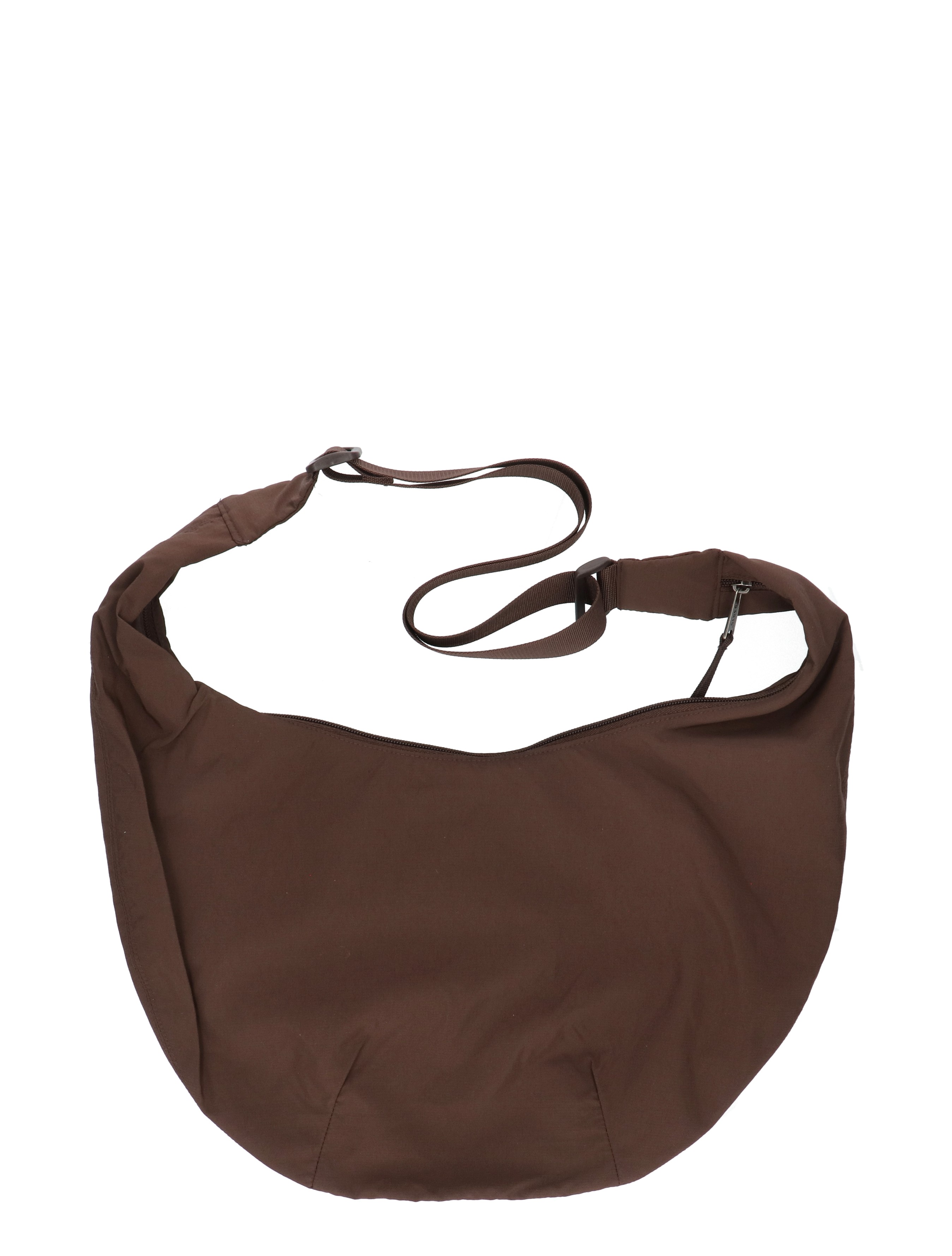 tas, bruine kleur, schoudertas, rimpels, rits