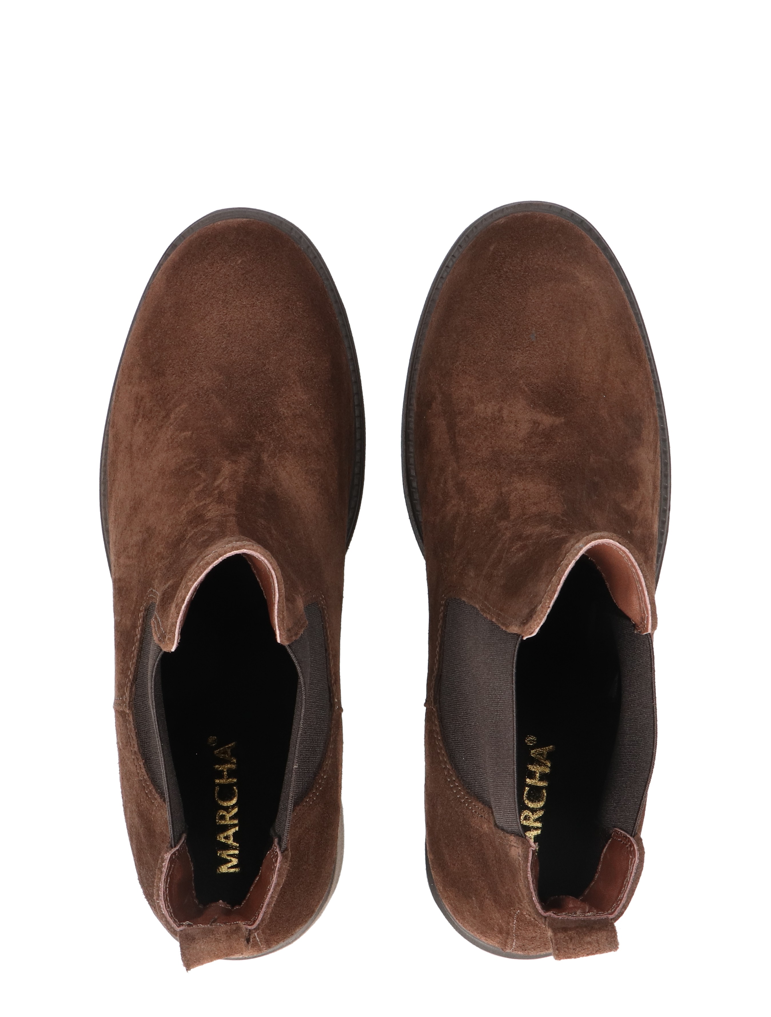 Gioia - Yvette Brown Suede - Dames - Boots - Chelsea Boots - 49475_22_7