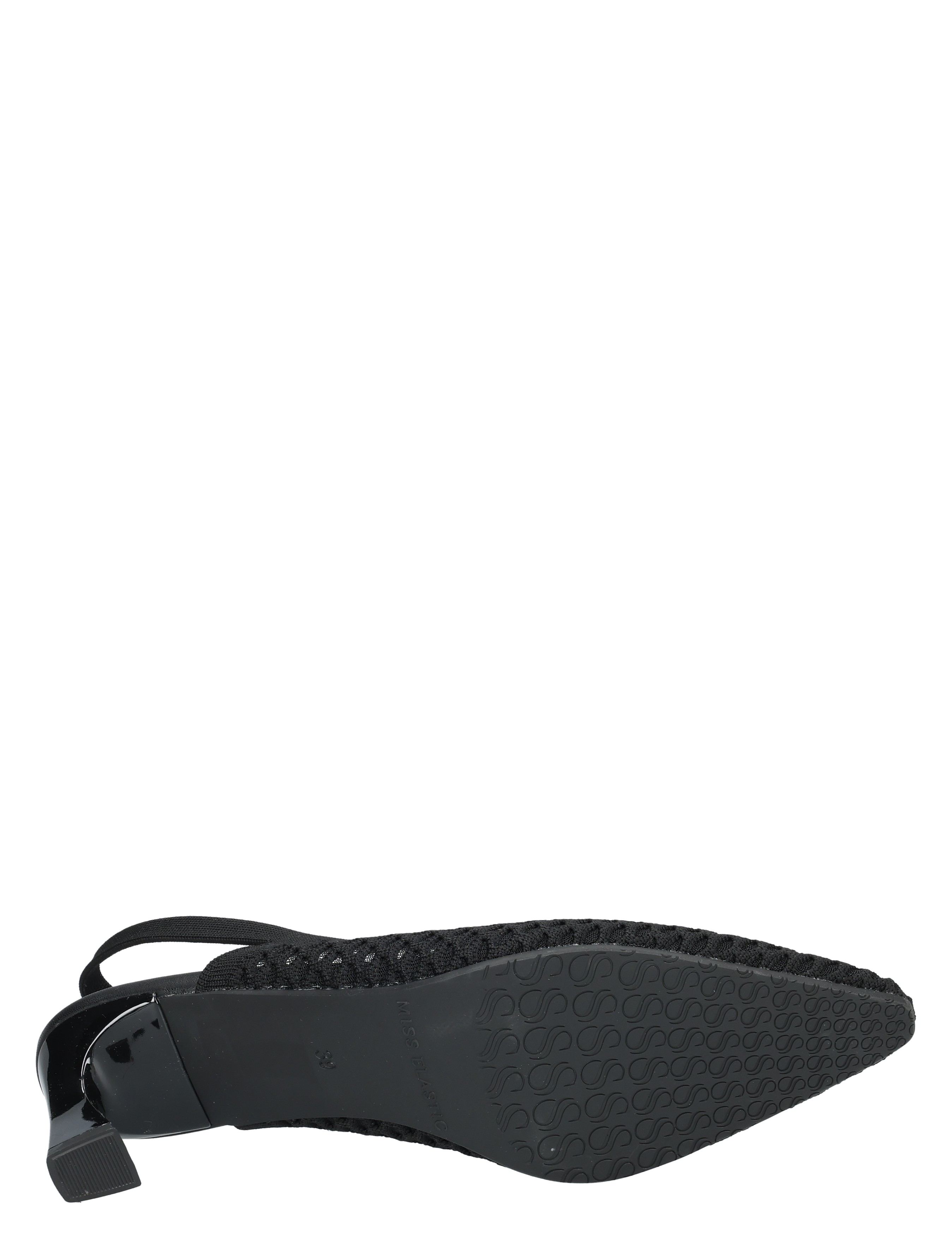 sleehak, schuifslip, spitse-hakken, zwarte schoen, gladde zool