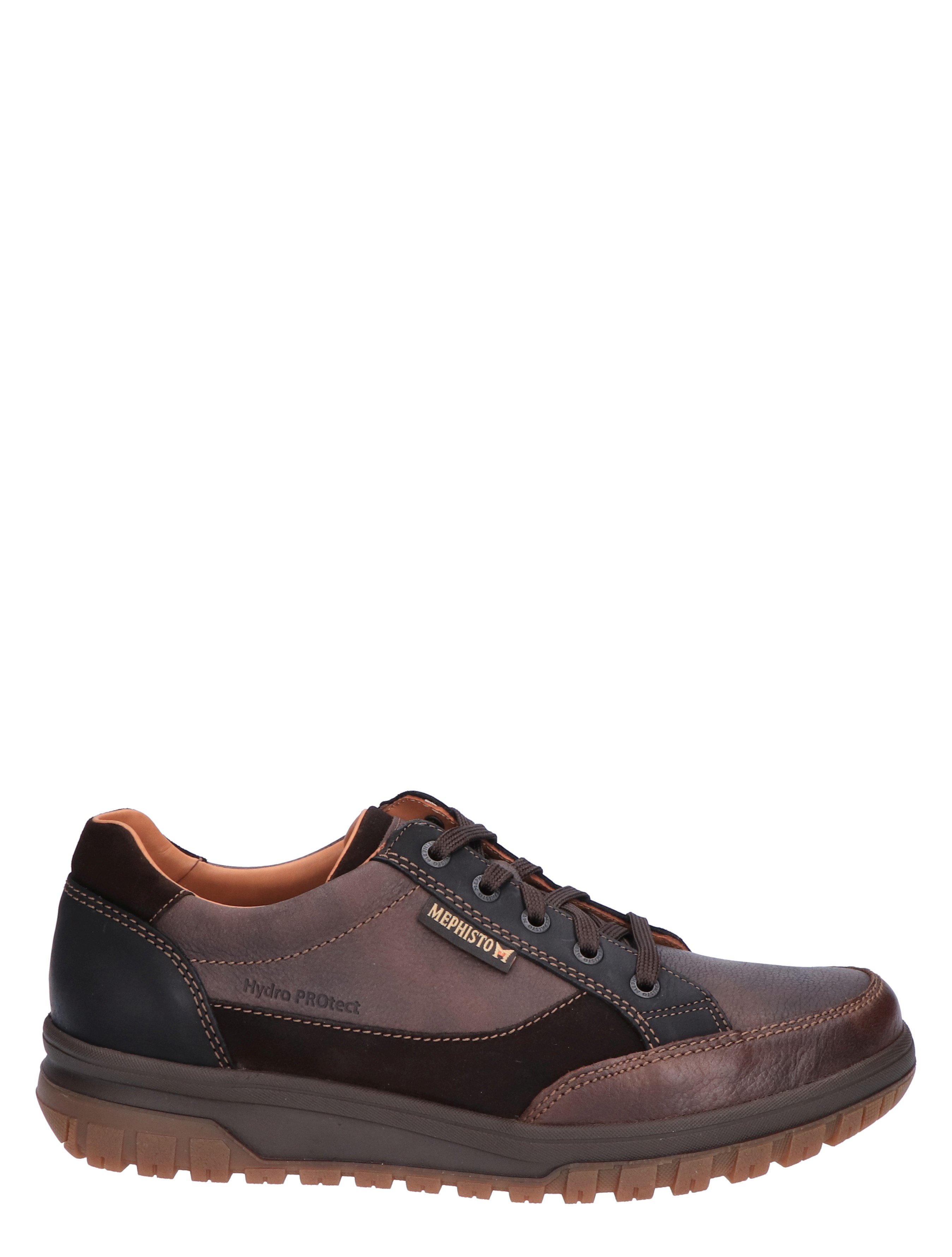 Mephisto - Paco Dark Brown G-Wijdte - Heren - Veterschoenen - Casual Veterschoenen - 34007_22_1