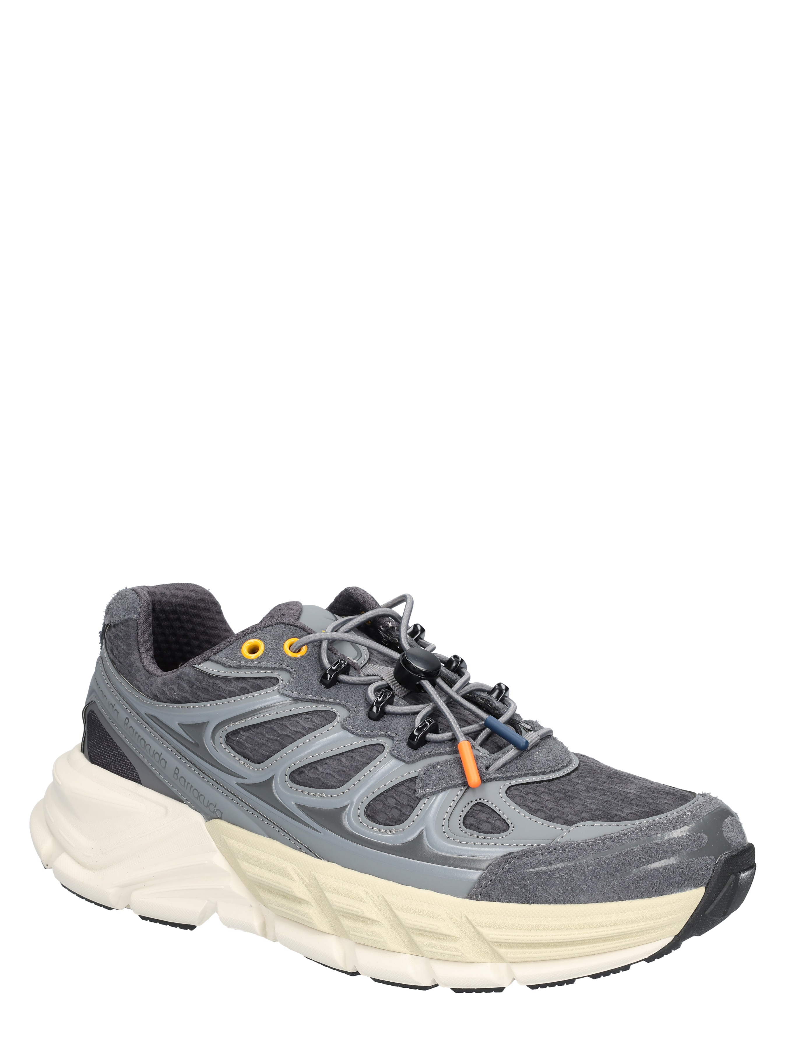 Barracuda Shoes - Round One V2690 Fumo Grey - Heren - Lage Sneakers - Sneakers - 48925_99_3