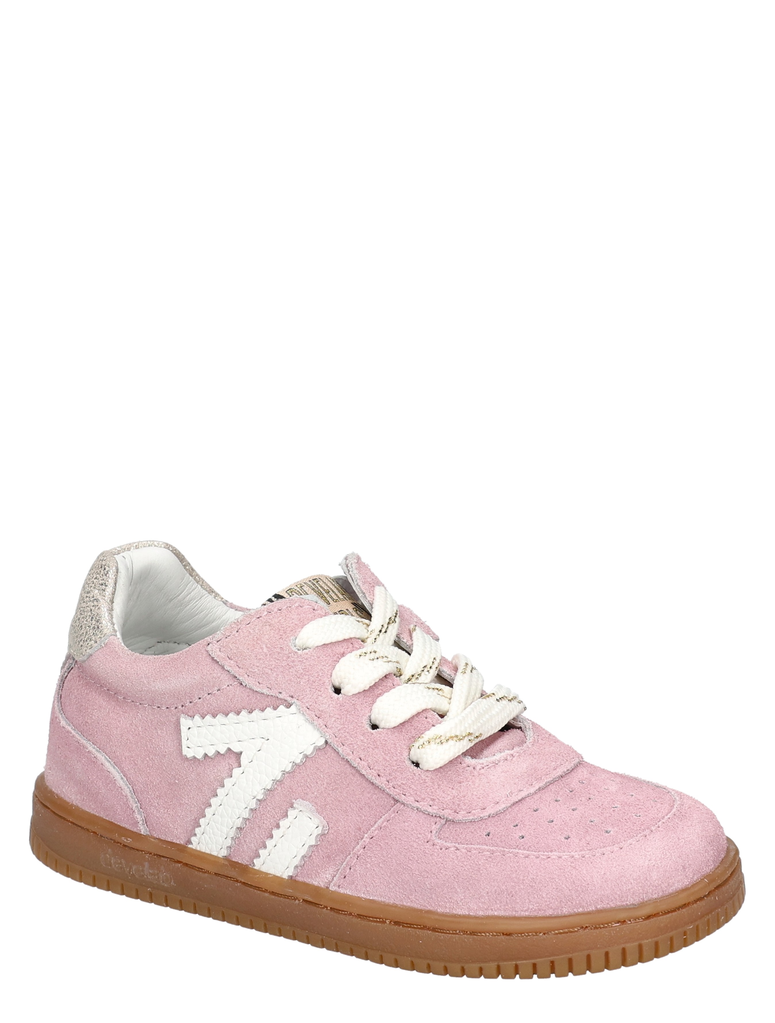 Develab - 44430 Old Pink - Meisjes - Veterschoenen - 50539_48_3