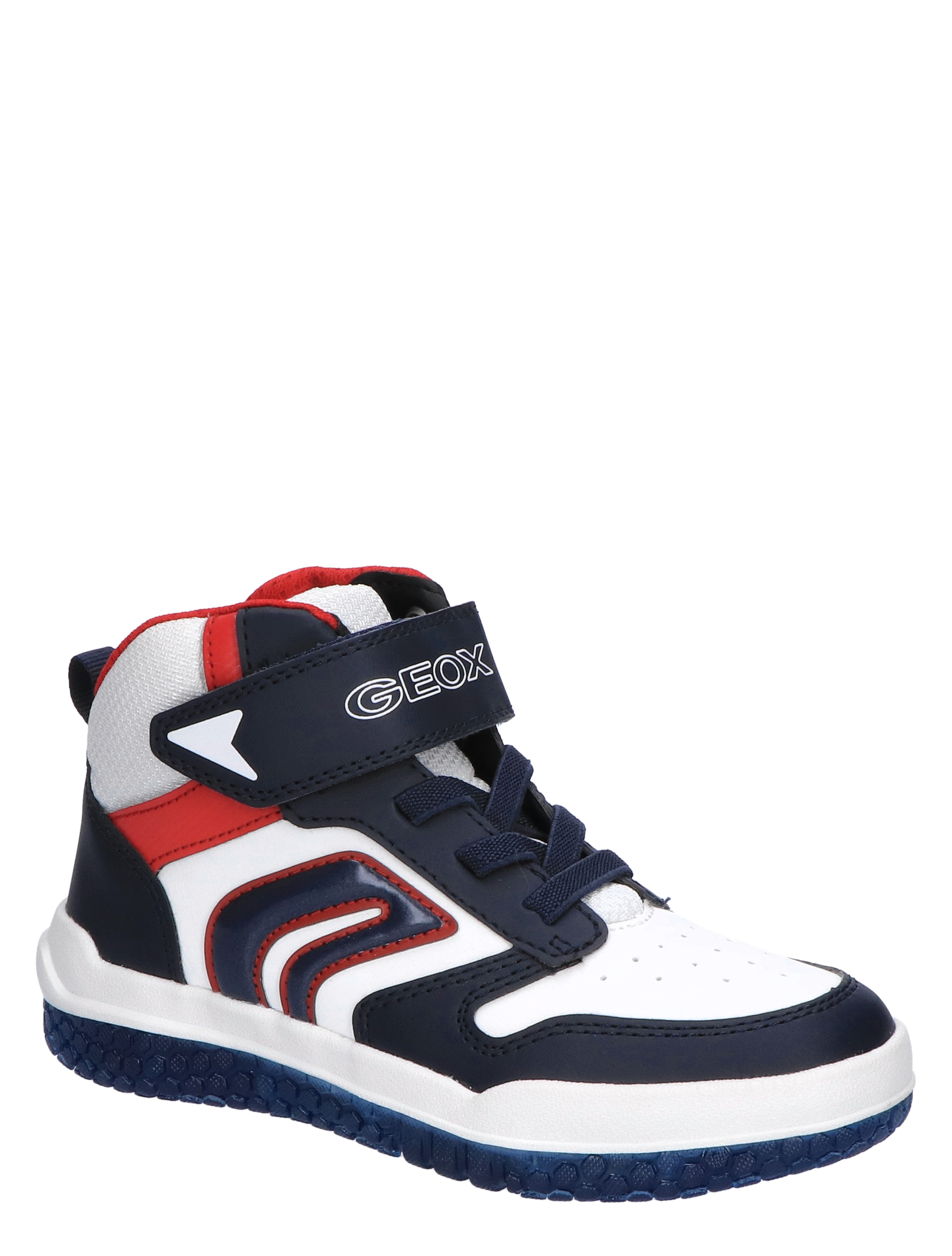 Geox - Buzzerlight Navy White - Jongens - Sneakers - Hoge Sneakers - Klittenbandschoenen - 45413_38_3