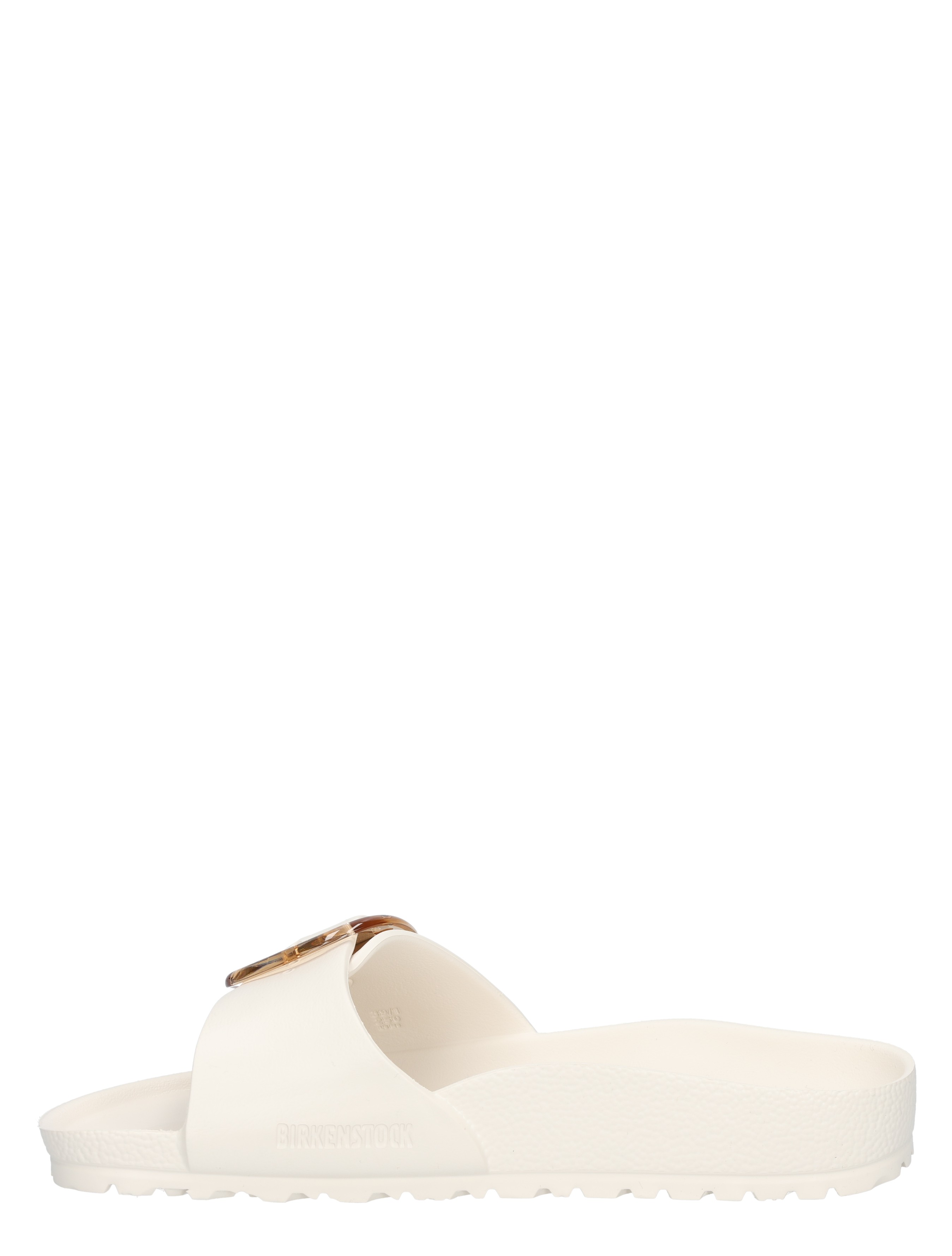 Birkenstock - Madrid Big Buckle Eggshell Narrow - Dames - Slippers - 49615_88_3