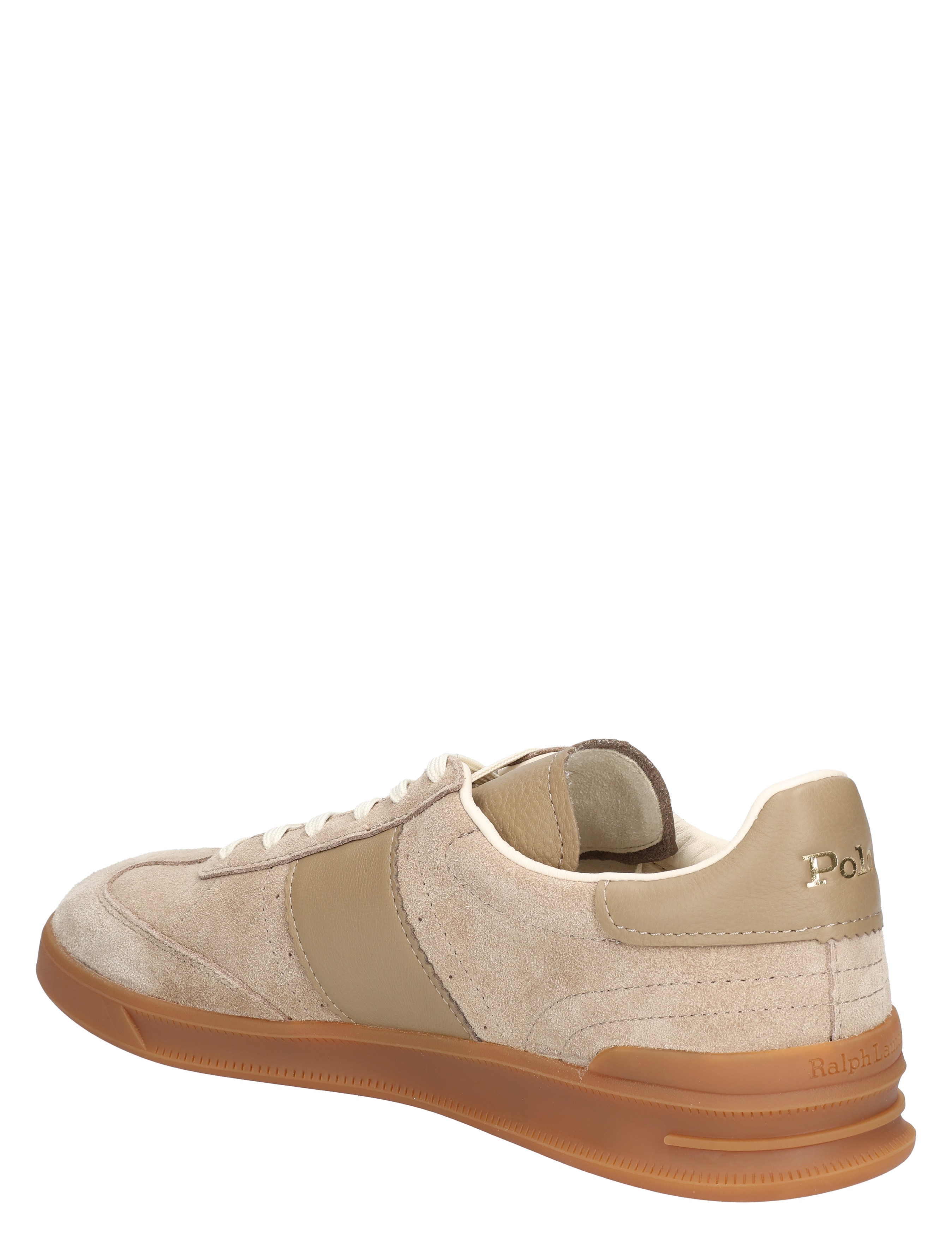 Polo Ralph Lauren - Heritage Aera Suede Sneaker 002 Dirty Buck - Heren - Lage Sneakers - Sneakers - 48414_77_4