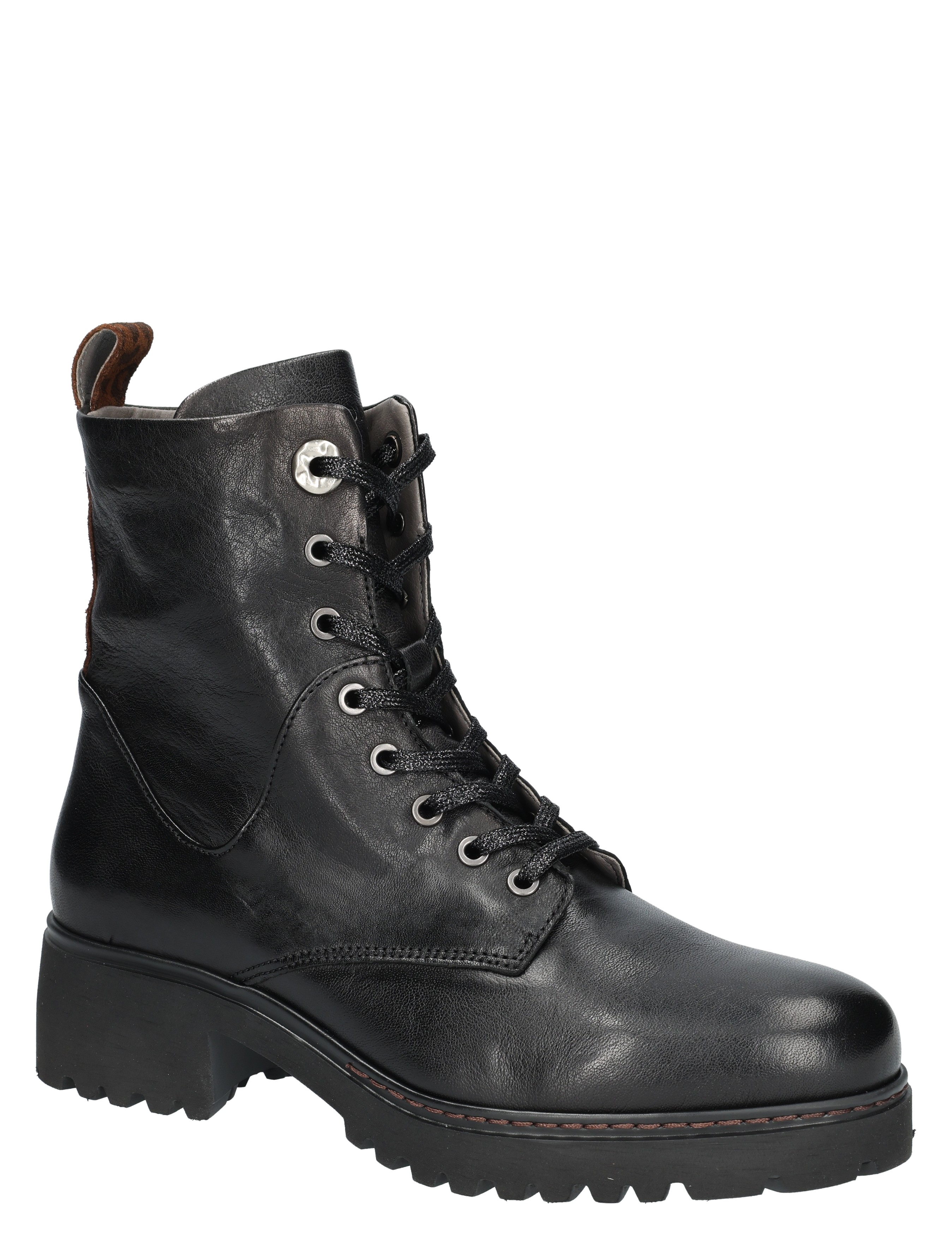 Piedi Nudi - Cleo 12.01 Black H-Wijdte - Dames - Boots - Veter Boots - 49138_11_3