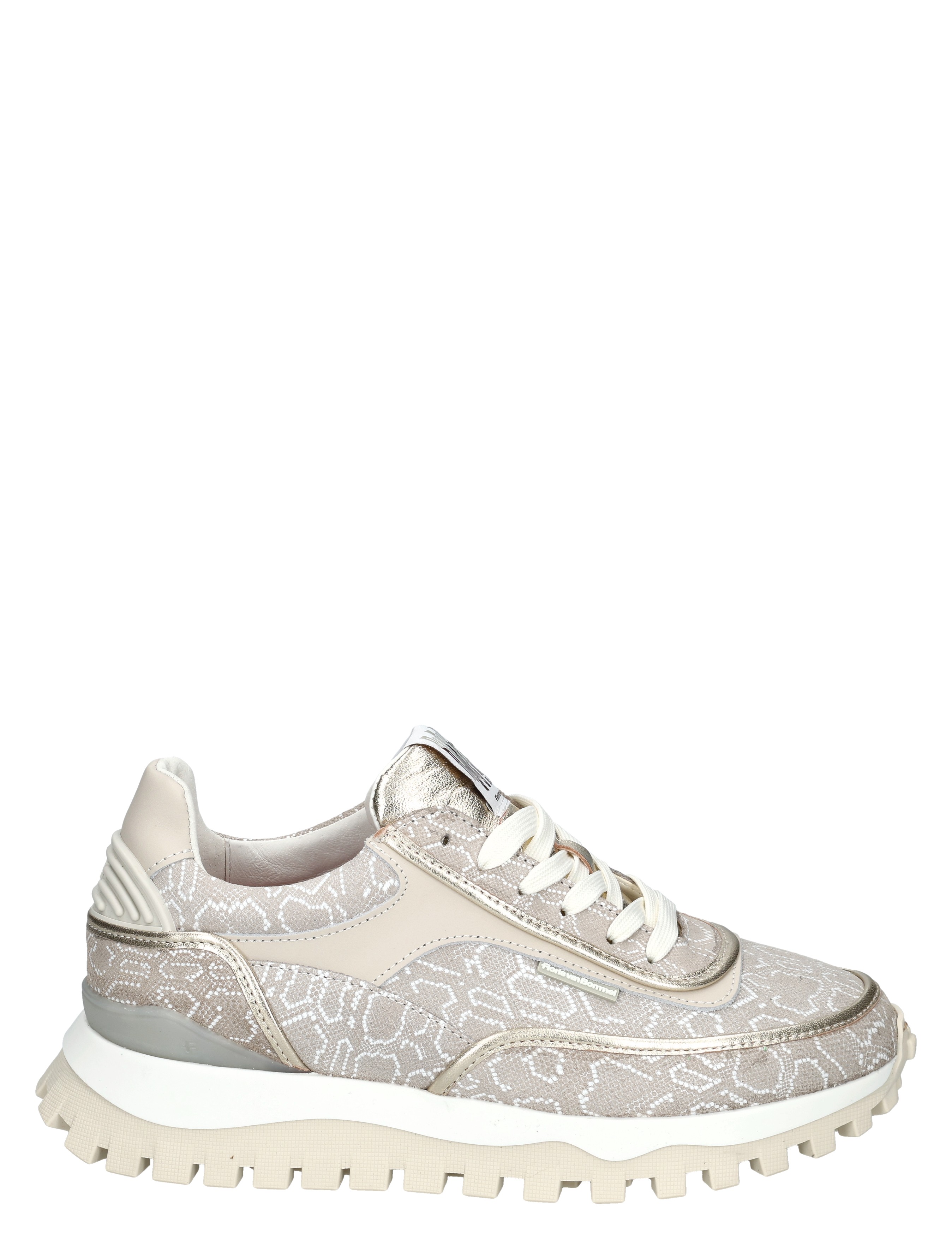 Floris van Bommel - Grommi 10131 34-02 Taupe - Dames - Sneakers - Lage Sneakers - 50837_77_1