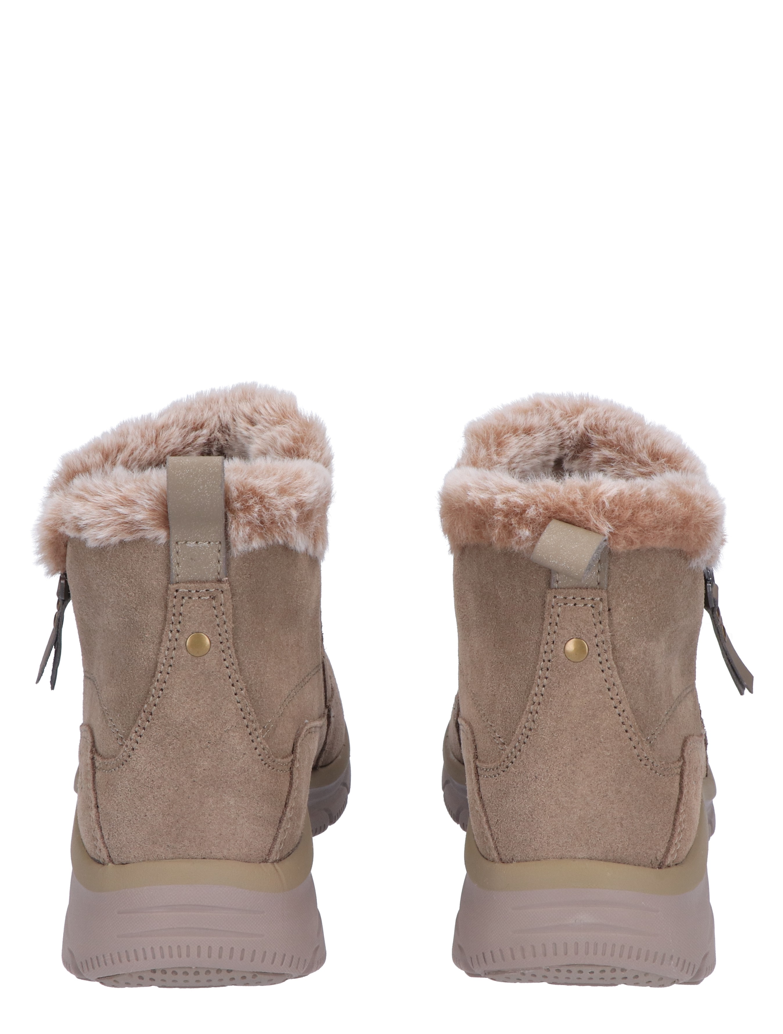 Relaxed Fit 3M Faux Fur Taupe