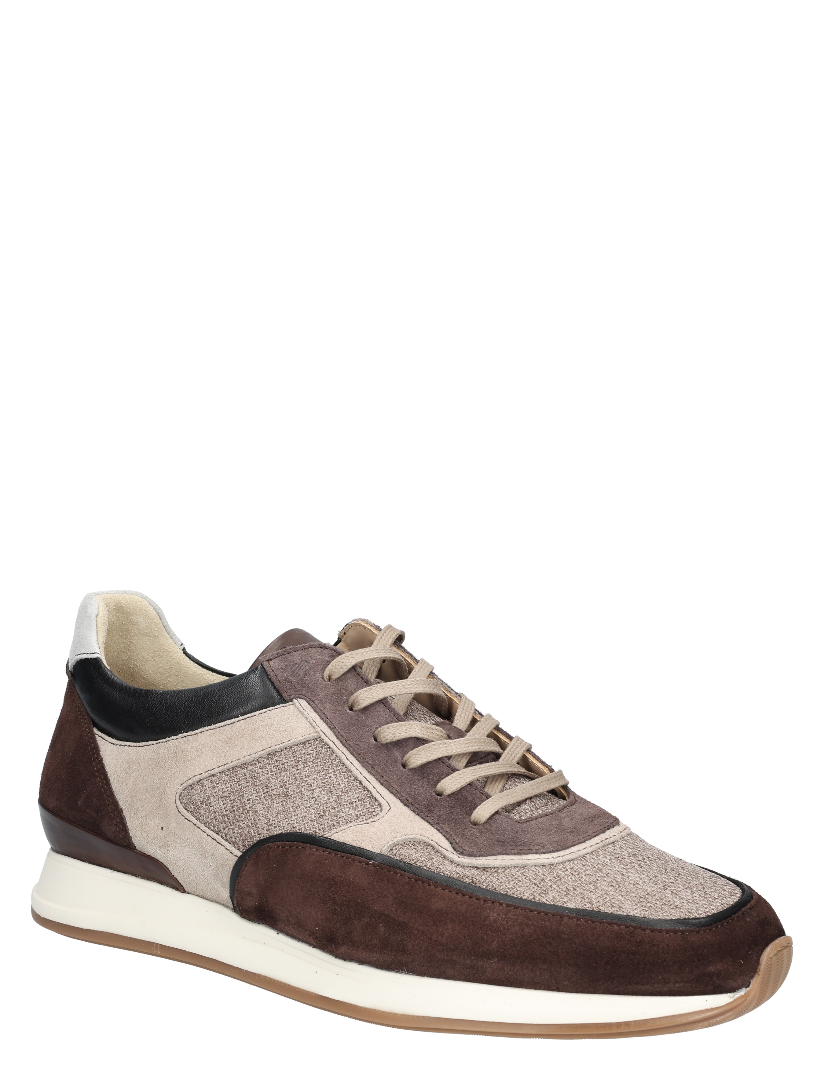 Van Bommel - Libra SBM-10020 34-01 Taupe G+ Wijdte - Heren - Veterschoenen - Casual Veterschoenen - 49265_27_3