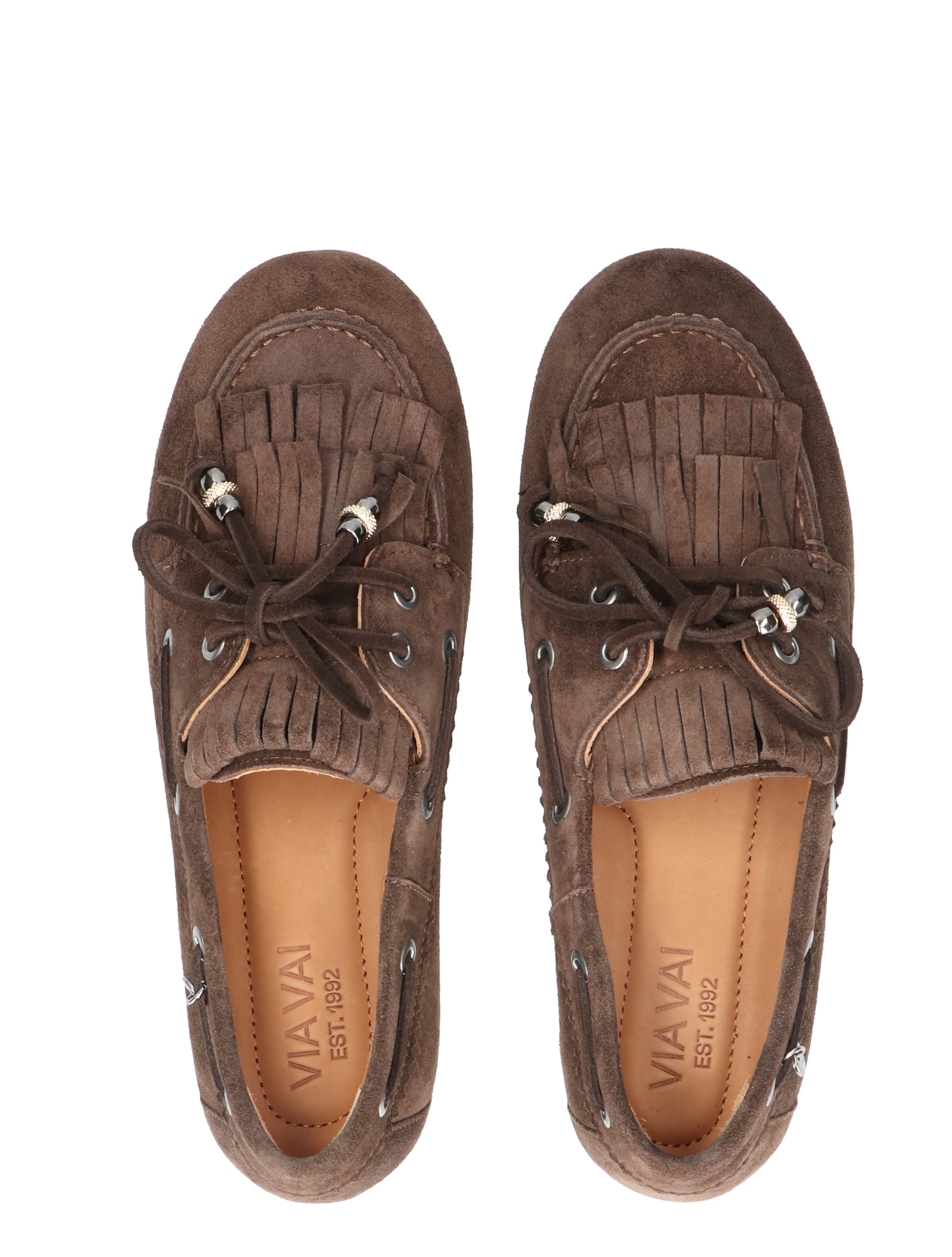 VIA VAI - June Loua 62374 01-316 Dark Brown - Dames - Bootschoenen - 49782_22_7