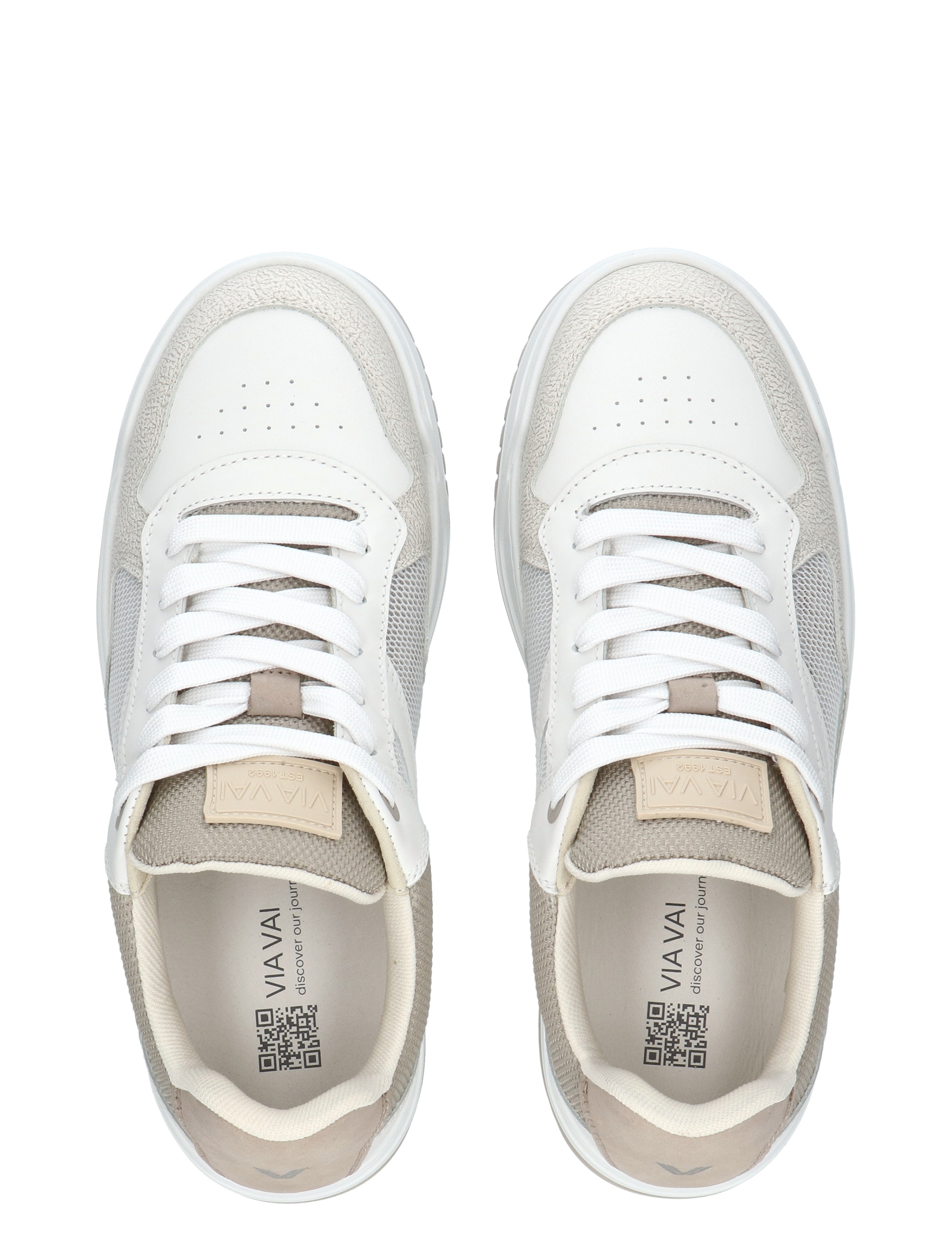 VIA VAI - Jay Wess 11405 Men 01-1264 Grey - Heren - Lage Sneakers - Sneakers - 50915_99_8